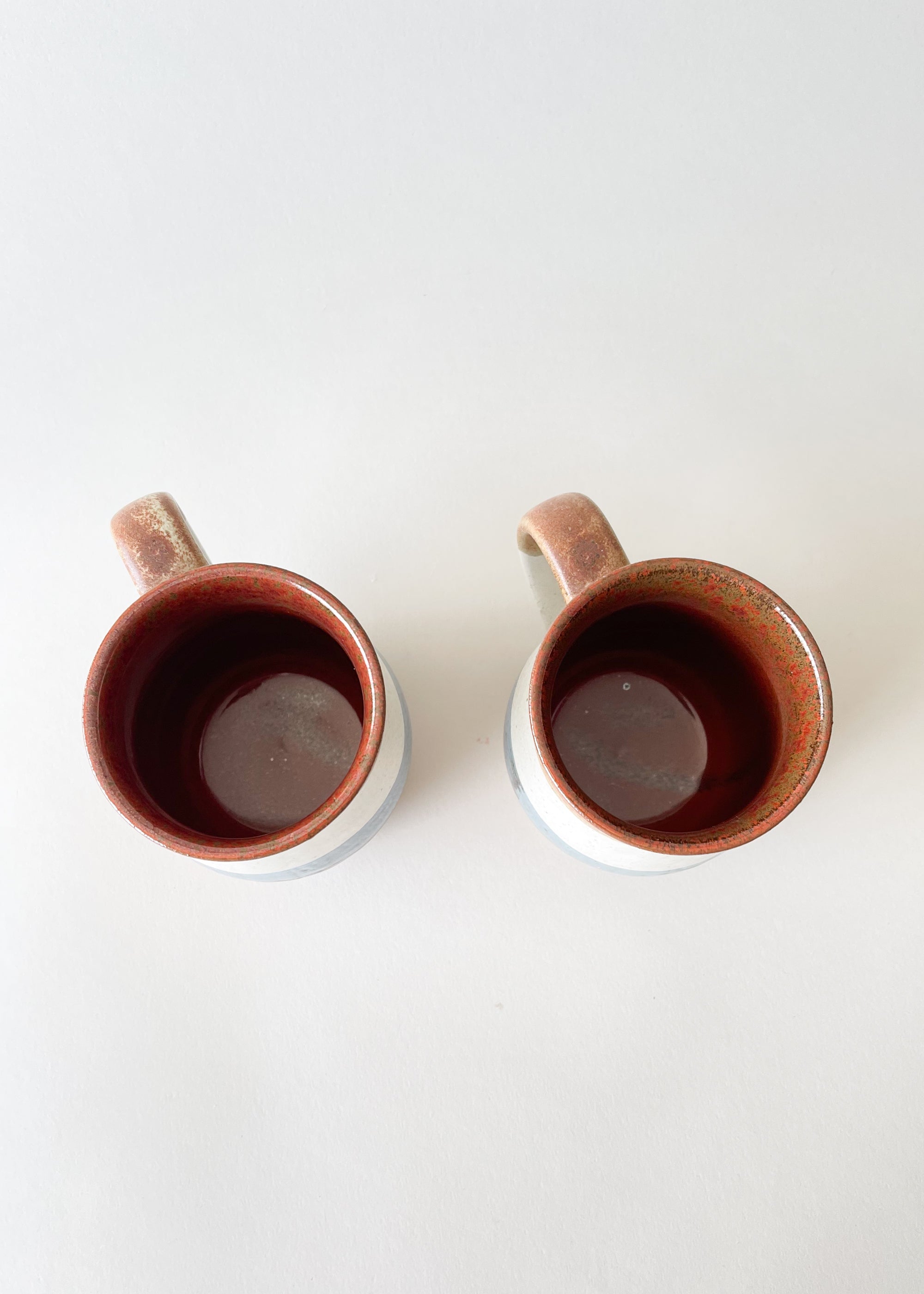 Vintage 1970s Japanese Mug Set