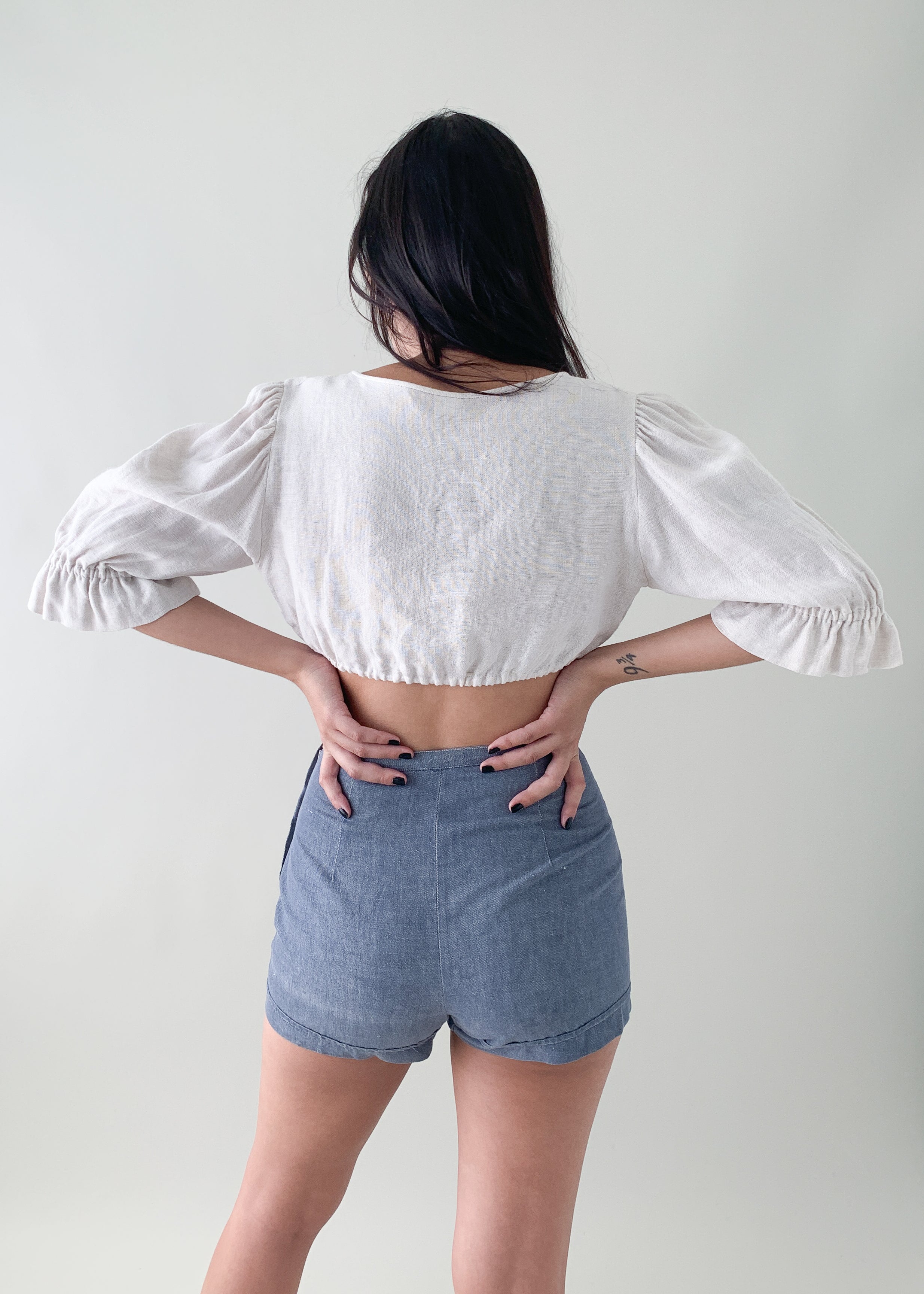 Vintage Cropped Top