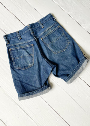 Vintage 1960s Denim Shorts