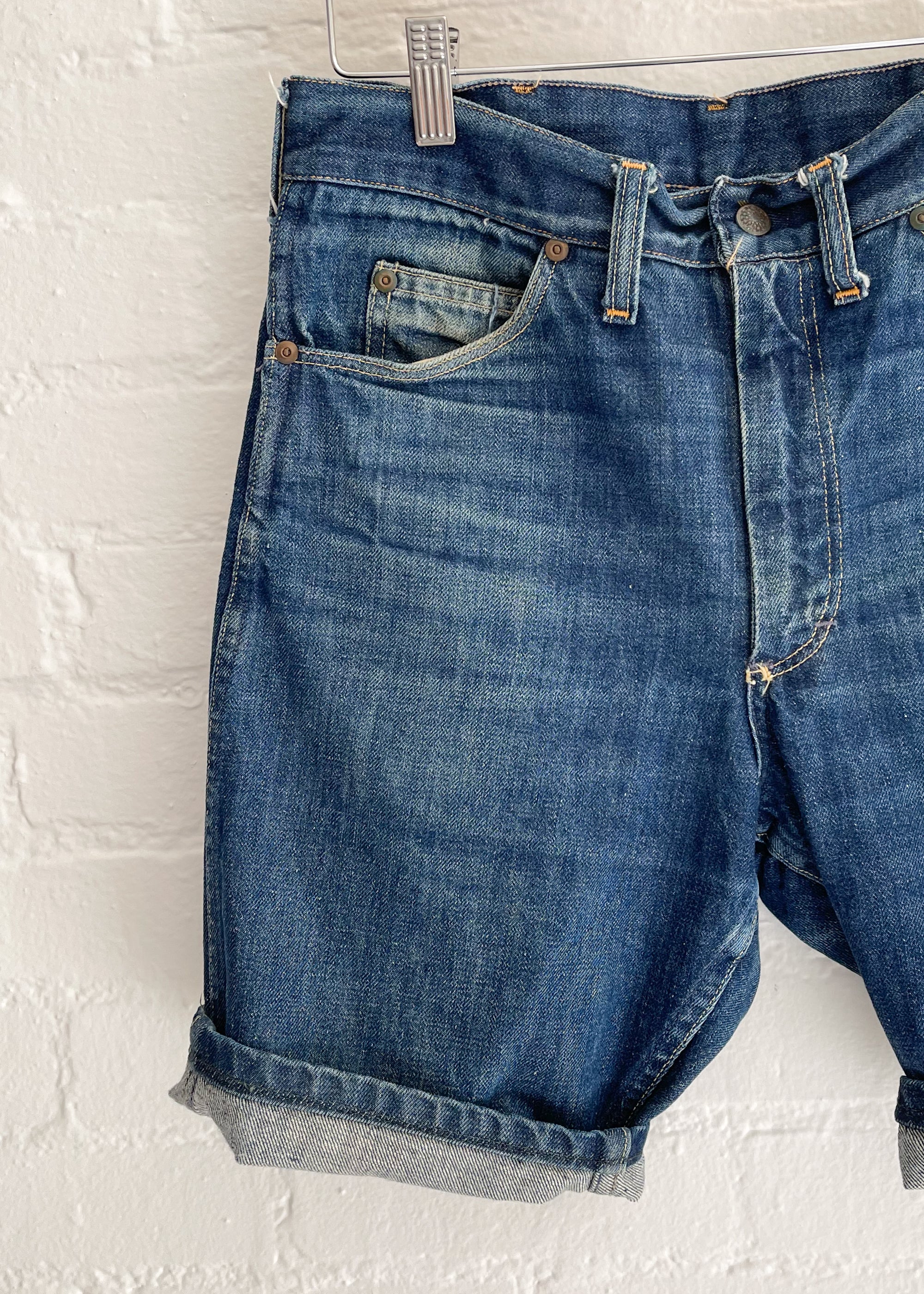 Vintage 1960s Denim Shorts