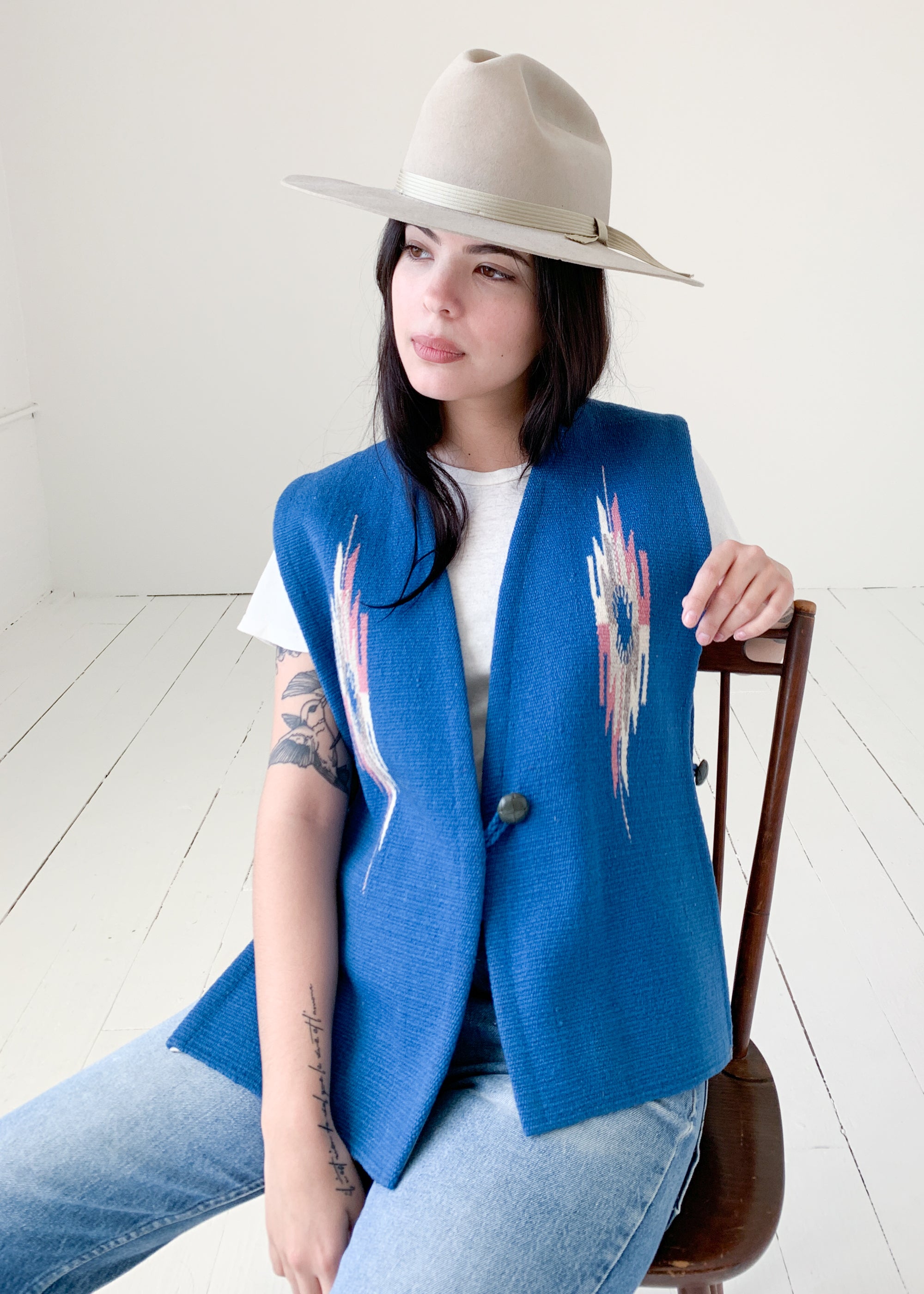 Vintage 1960s Western Hat