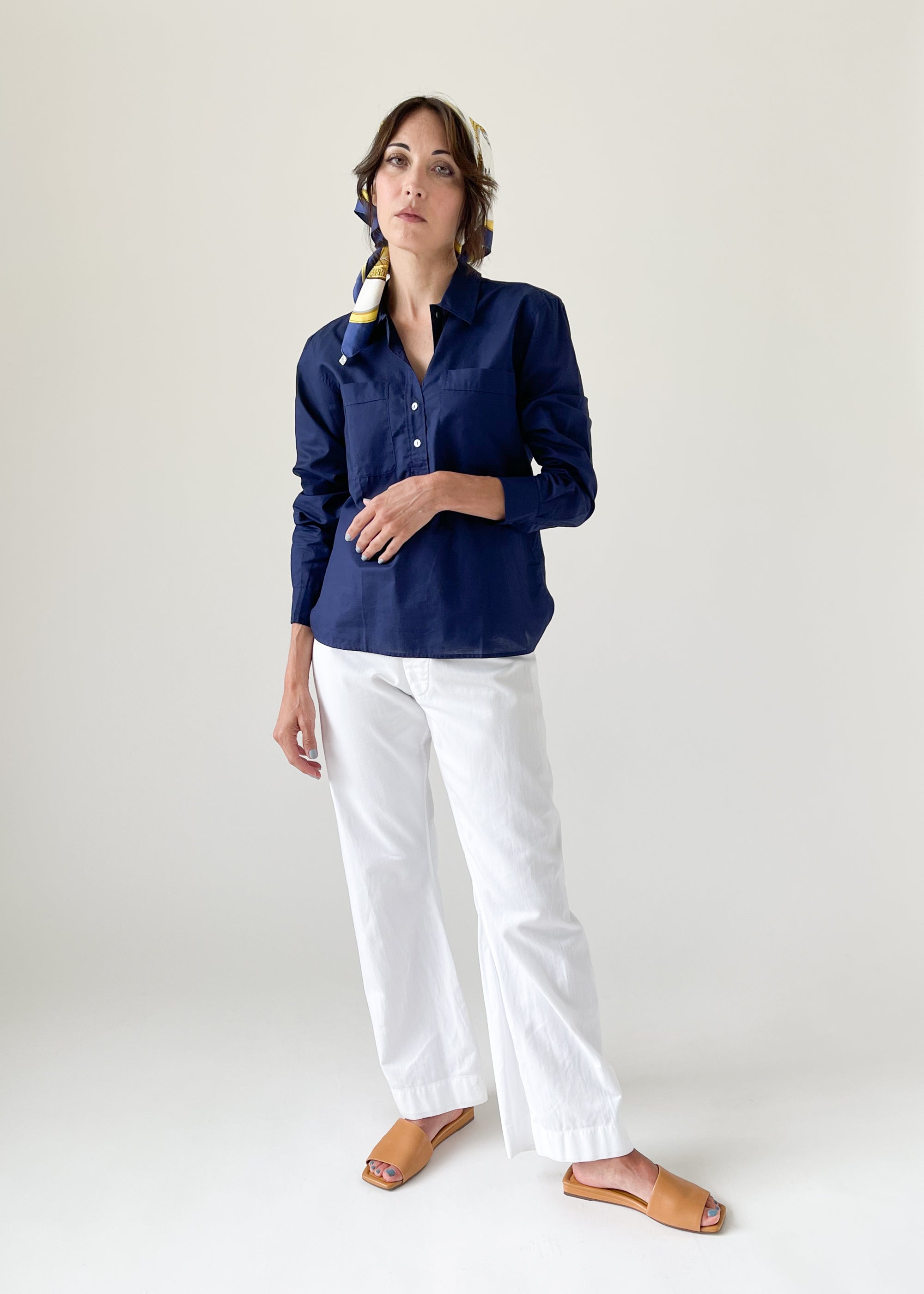最も完璧な Sailor Navy US White 1960s Vintage Pants Vintage Raleigh - パンツ