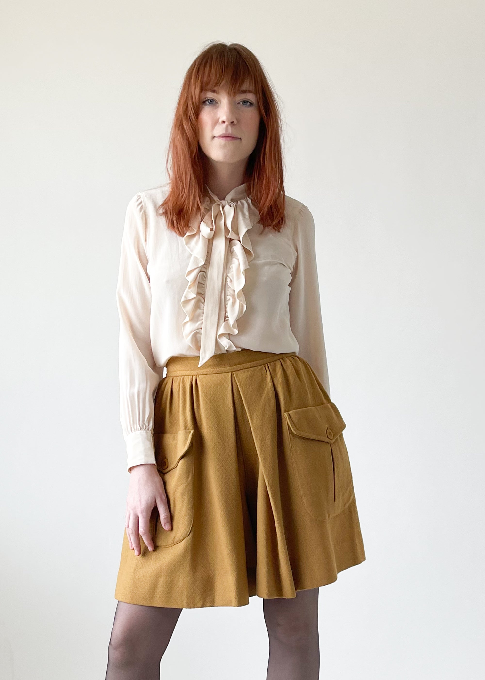 Vintage 1960s Wool Shorts