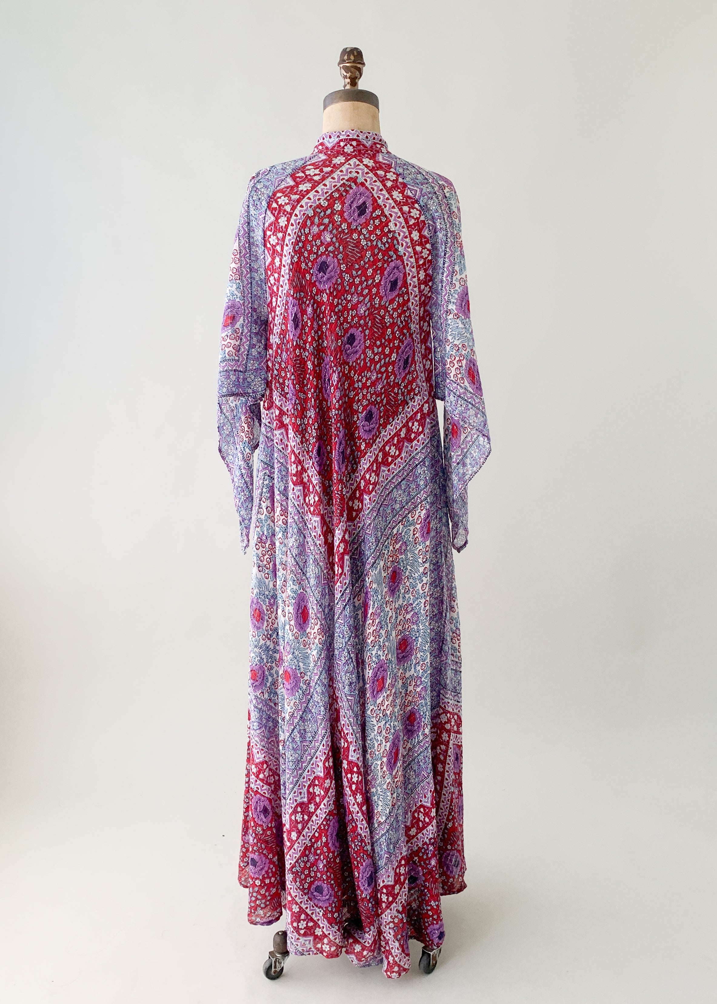 Vintage 1970s Adini Sultana Cotton Caftan