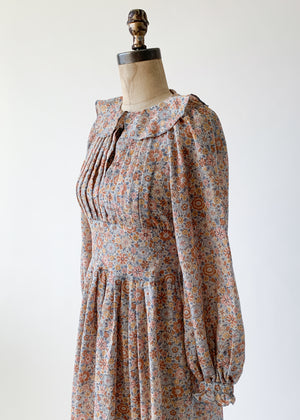 Vintage 1970s Albert Nippon Wool Dress