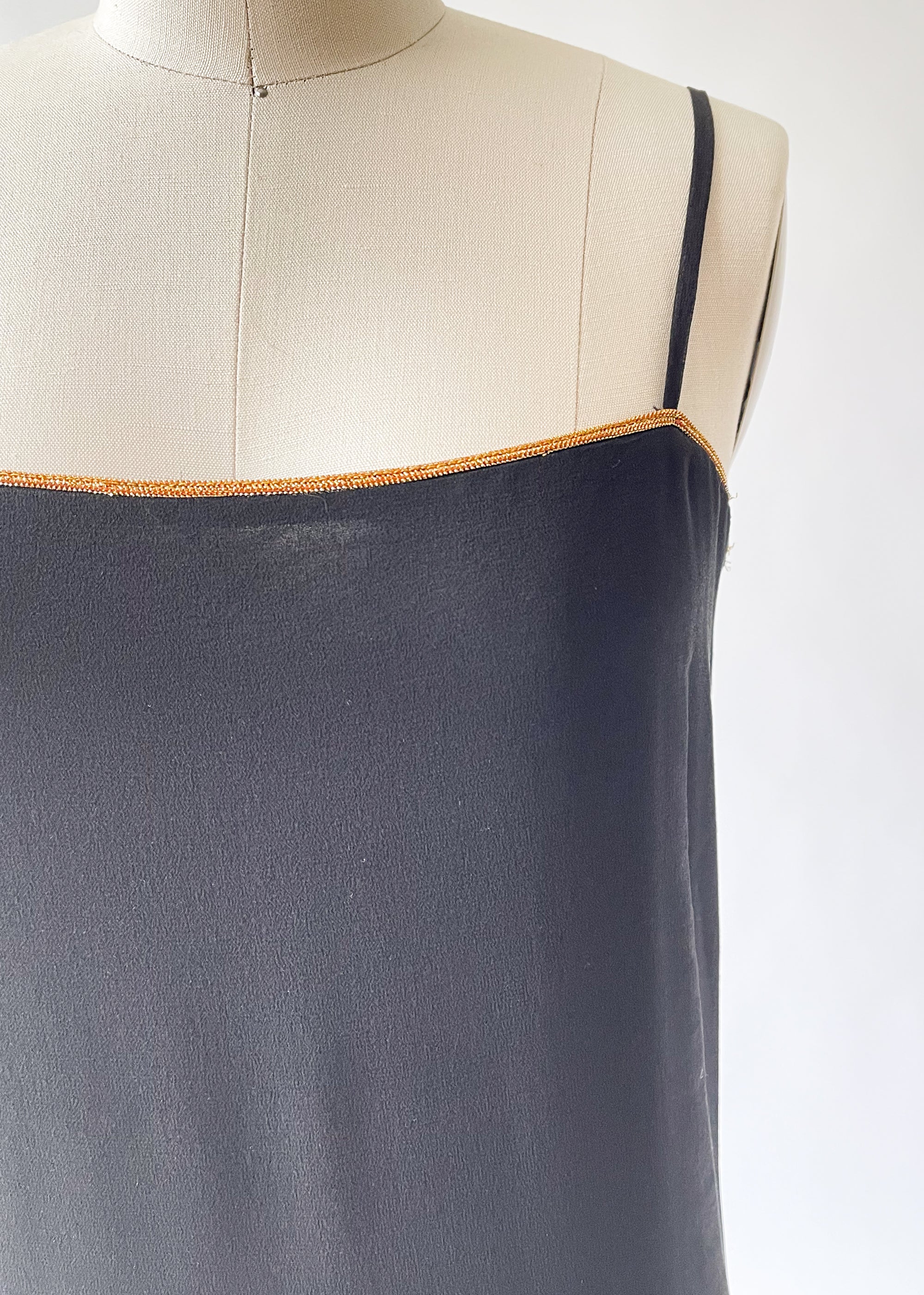 Vintage 1970s Lagerfeld Chloe Silk Dress and Overcoat