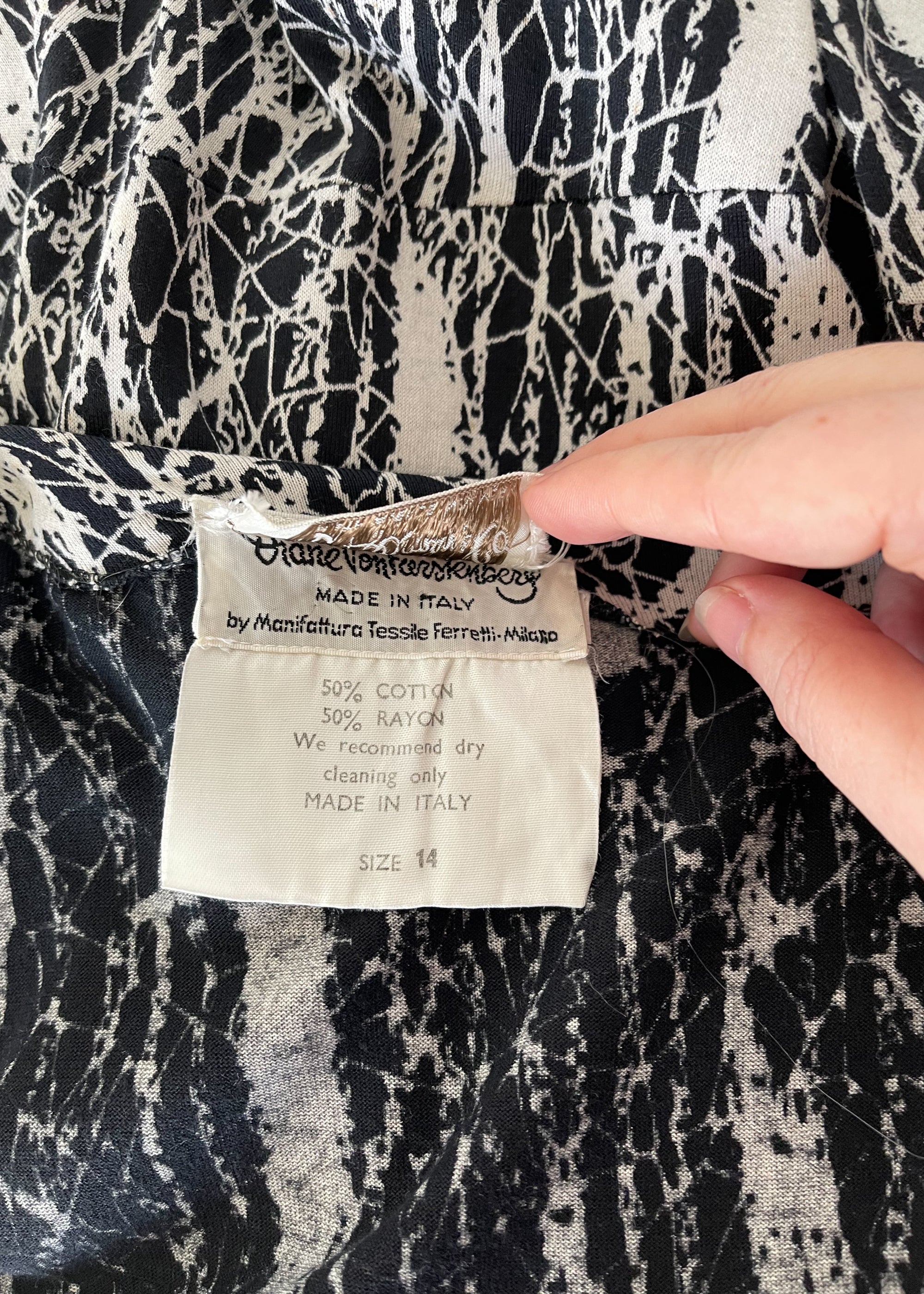 Vintage 1970s Diane Von Furstenberg Wrap Dress