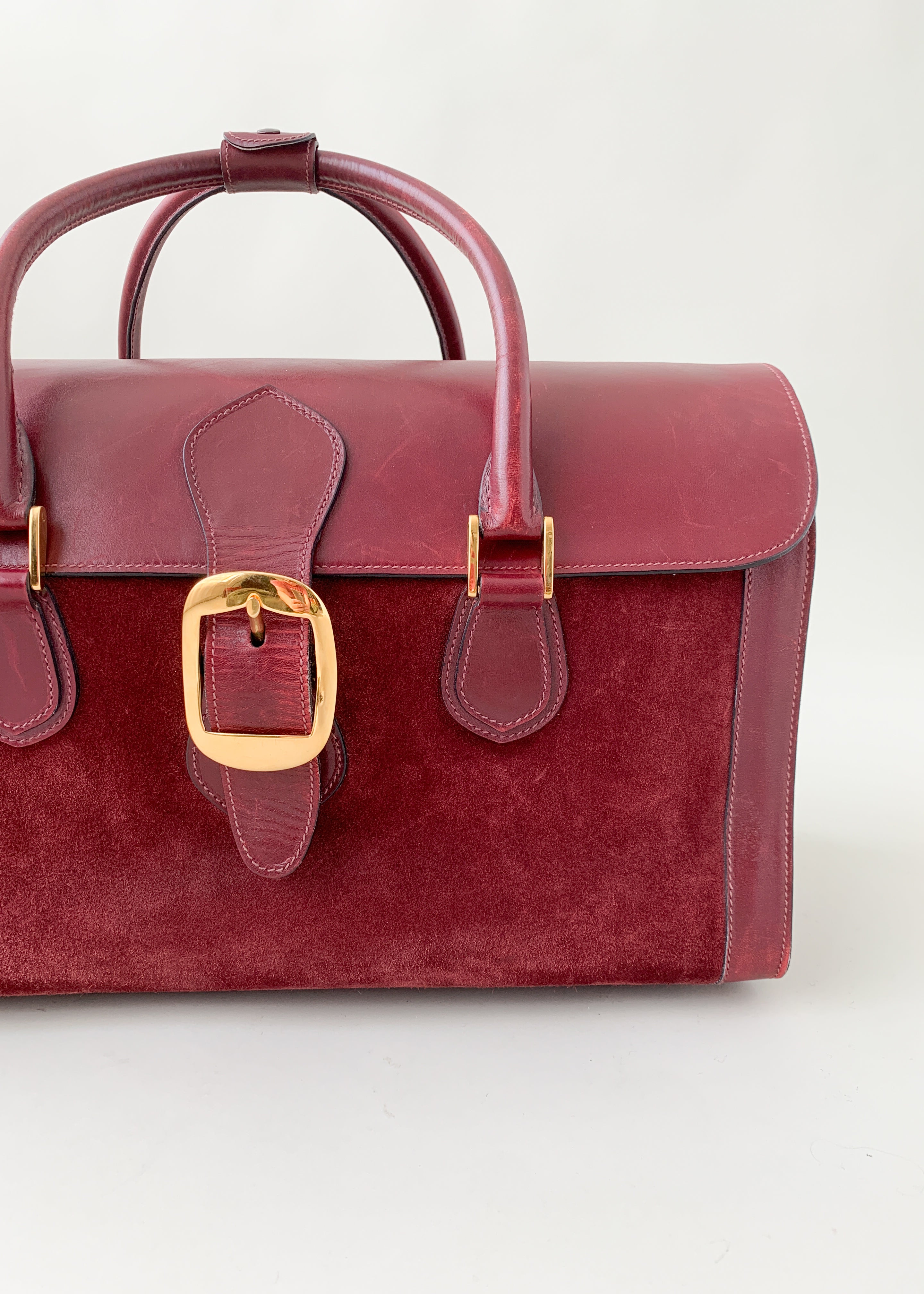 Vintage 1970s Gucci Weekender Bag
