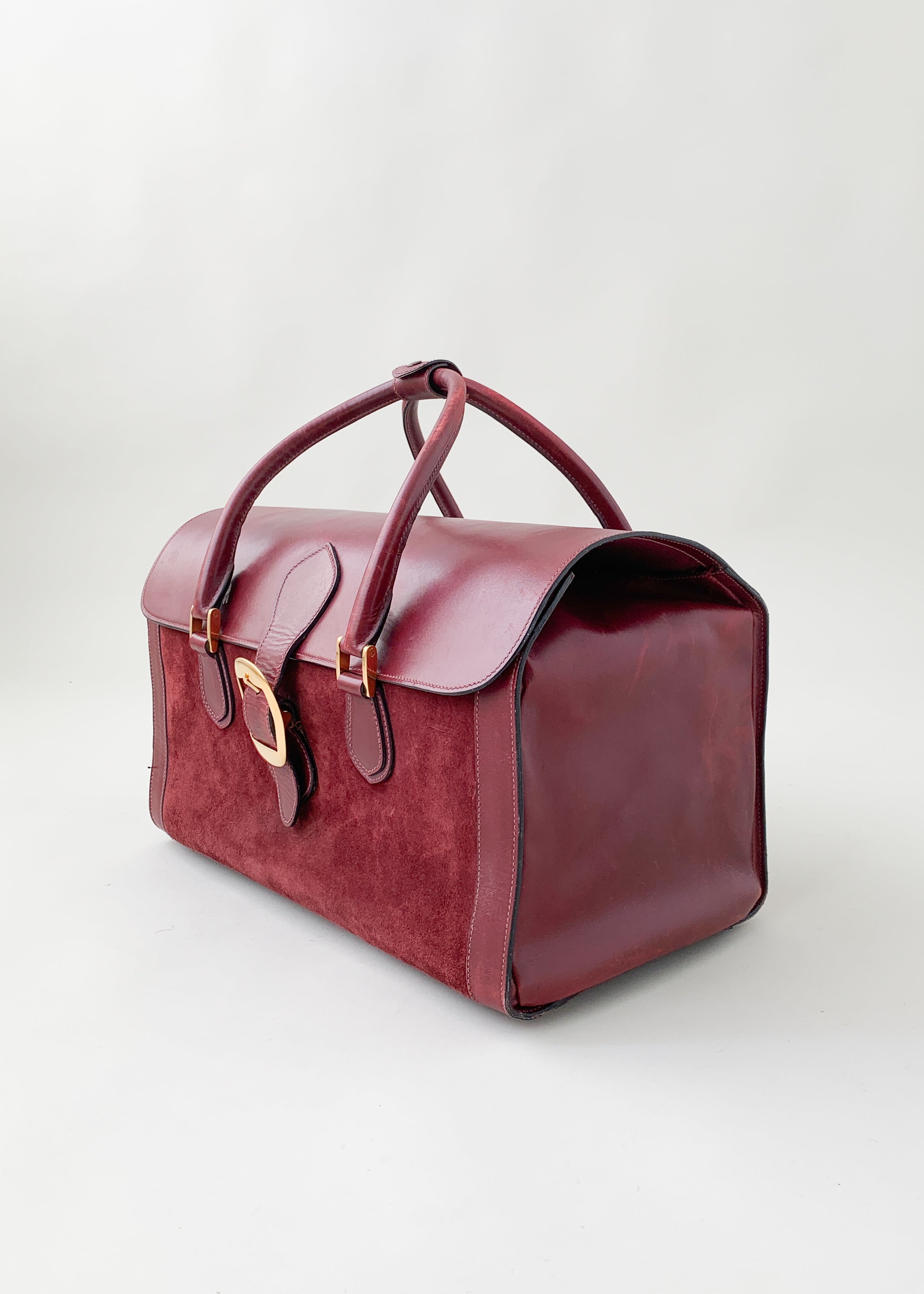 Vintage 1970s Gucci Weekender Bag