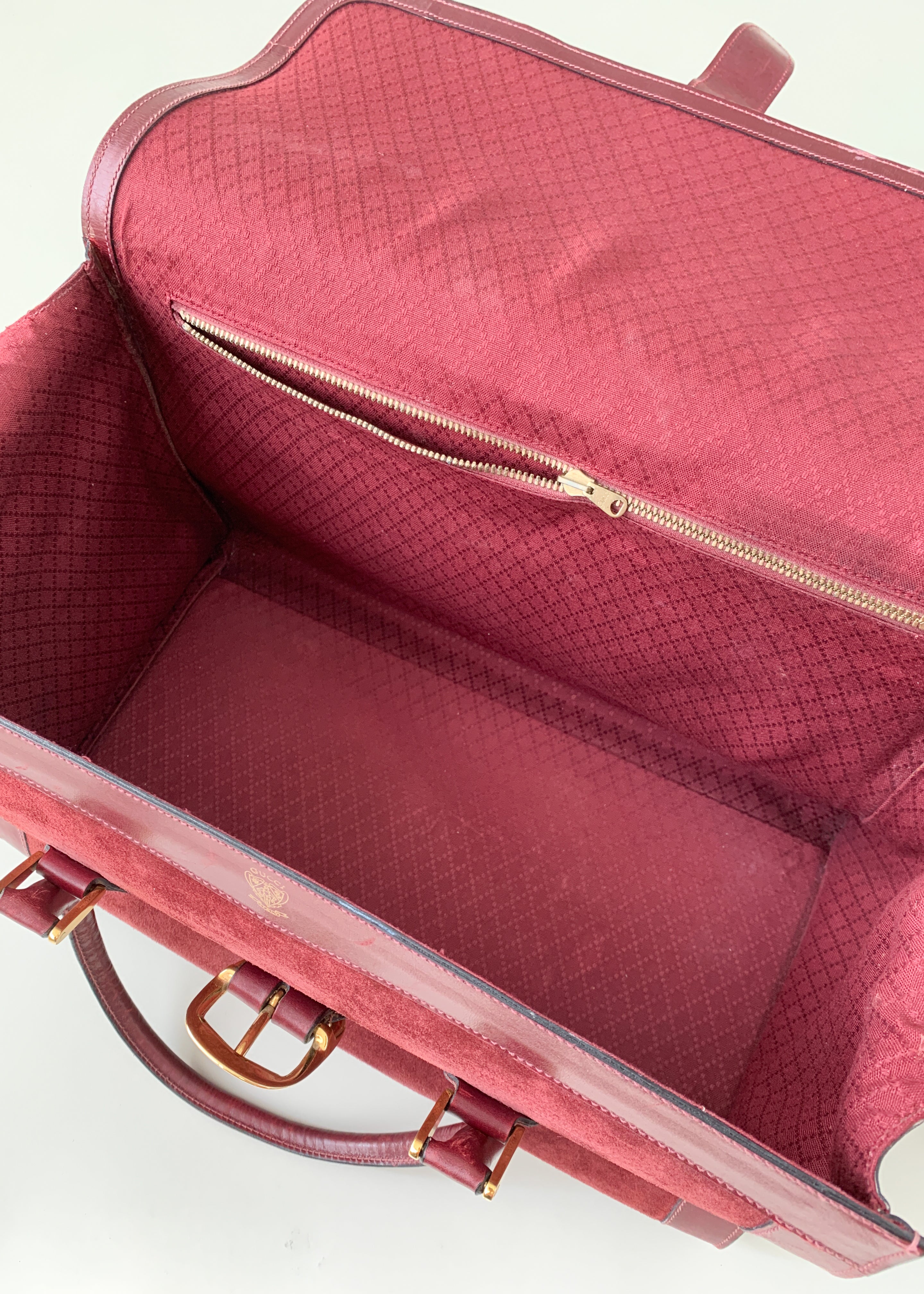 Vintage 1970s Gucci Weekender Bag