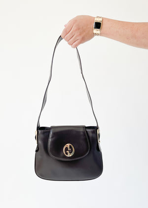 Vintage 1970s Gucci Brown Leather Purse