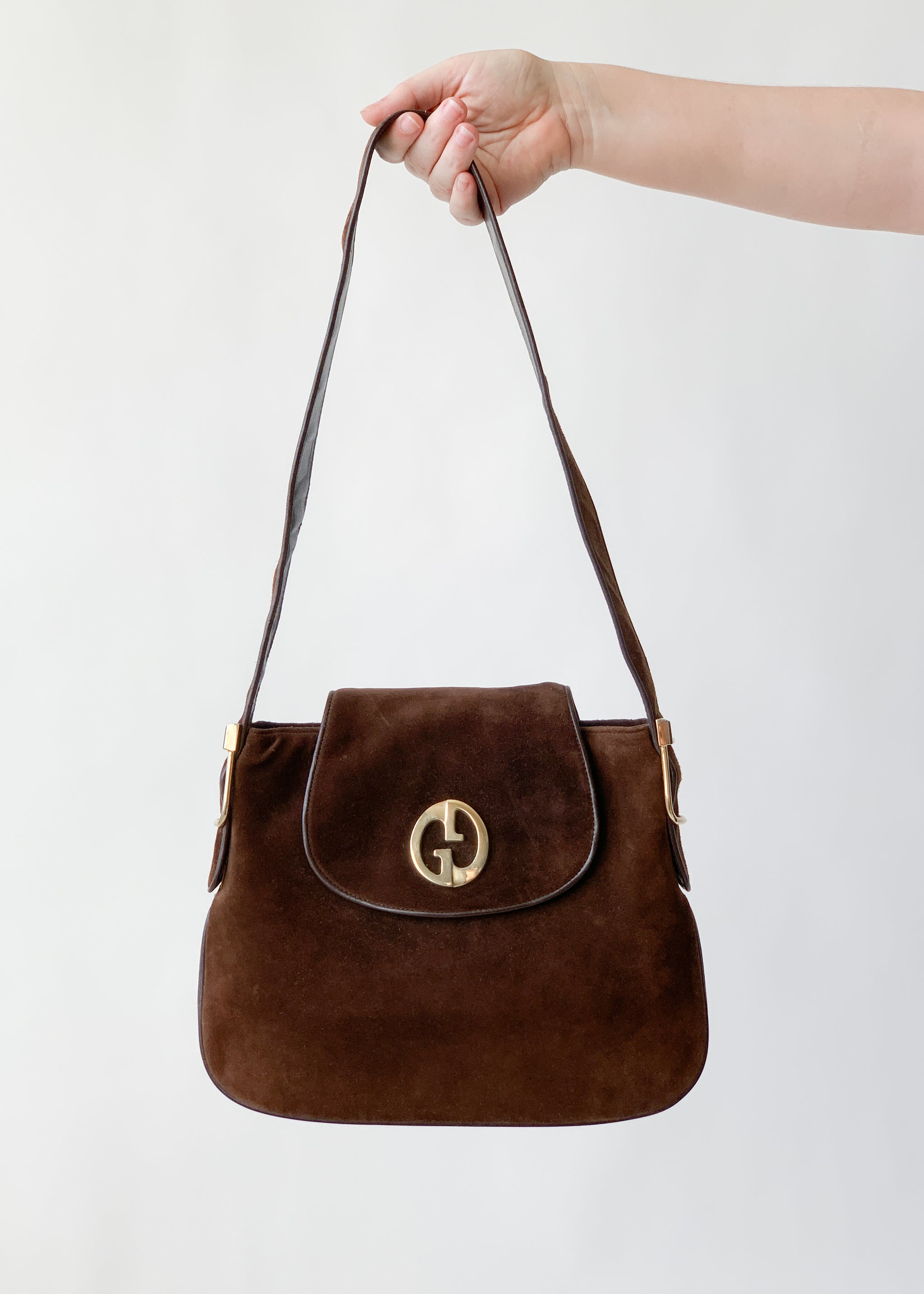 Gucci suede purse Clearance