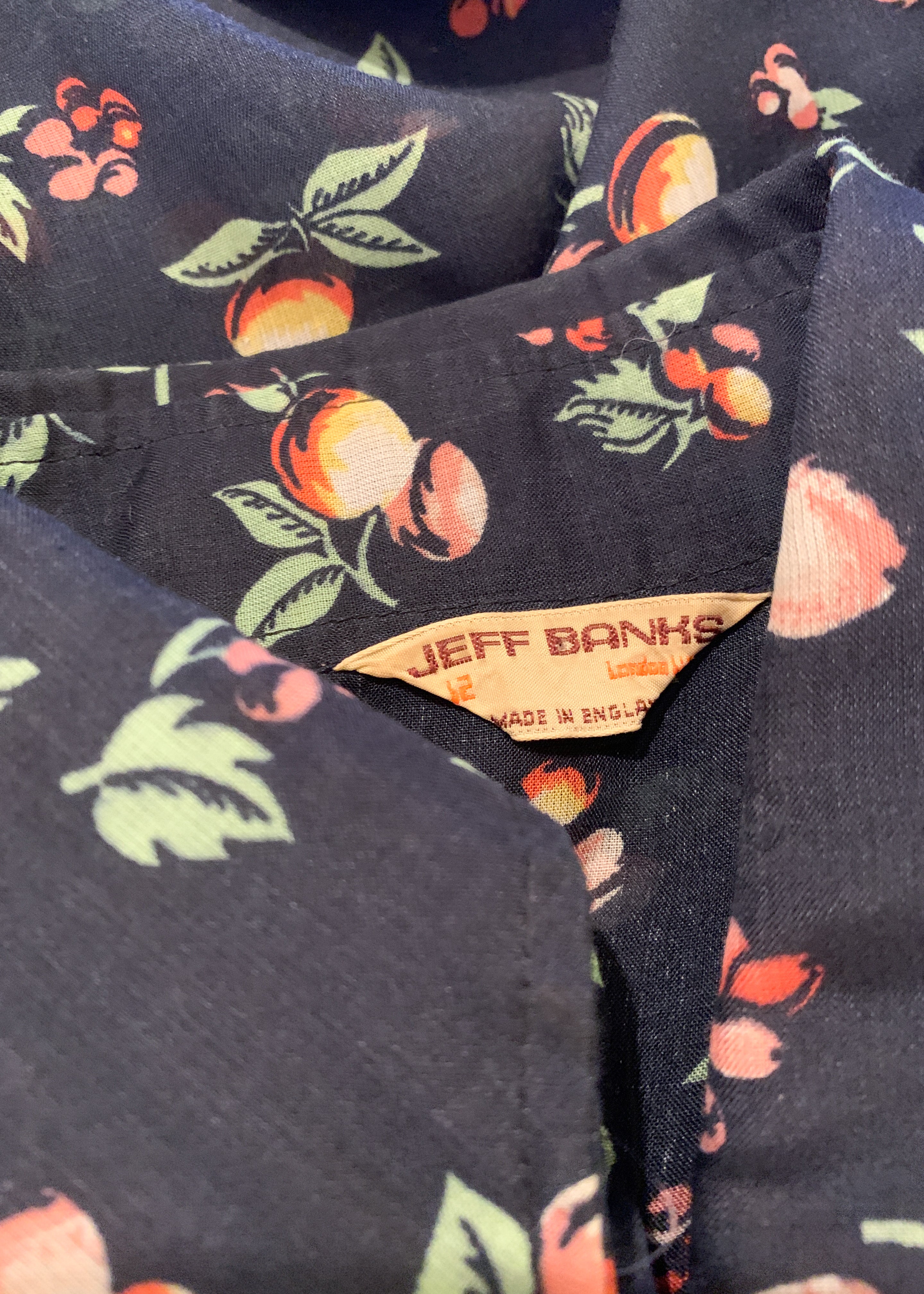 Vintage Early 1970s Jeff Banks Shirt