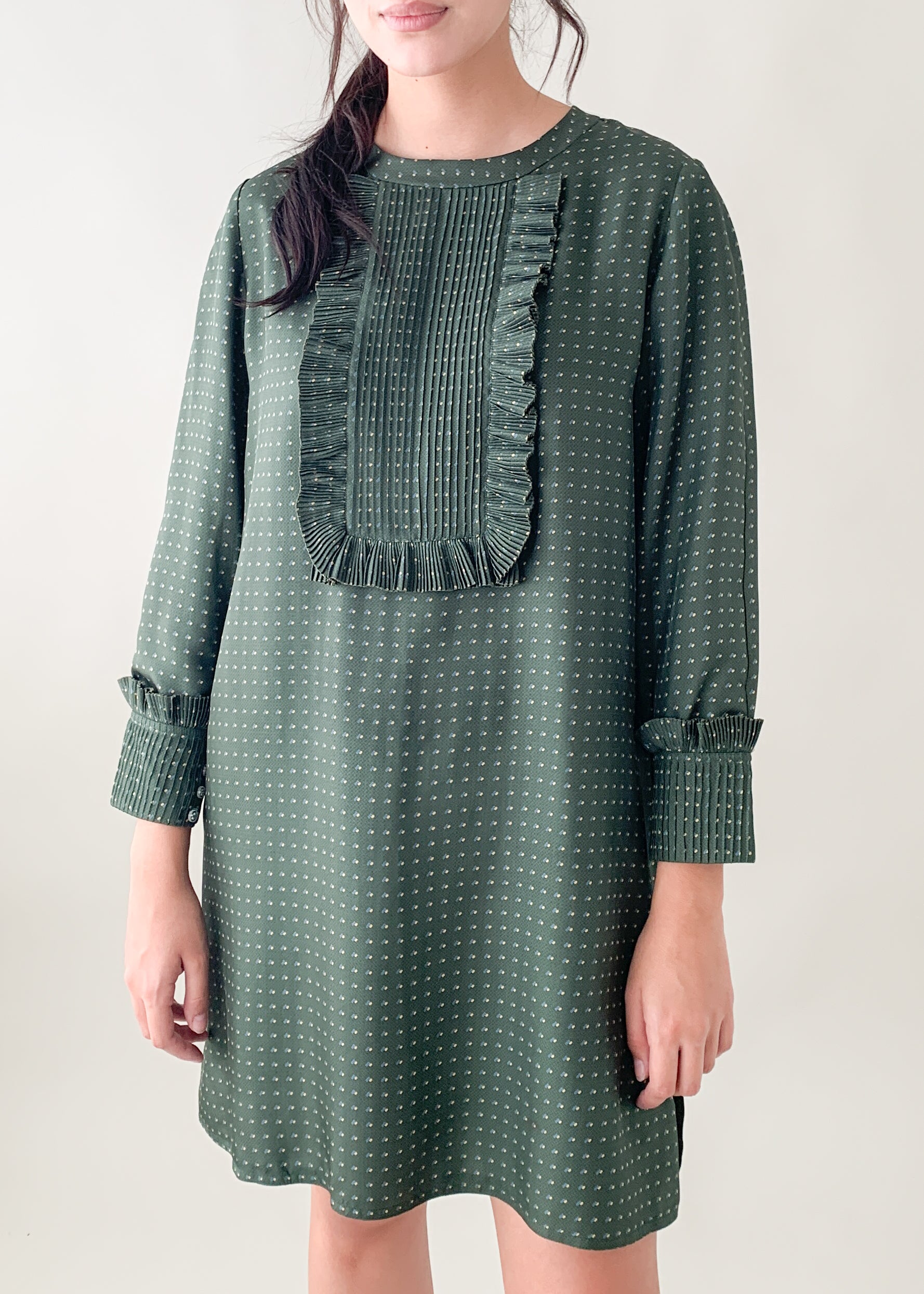 Vintage 1970s Chloe Silk Mini Dress