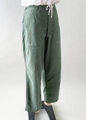Vintage 1960s US Army Fatigue Pants