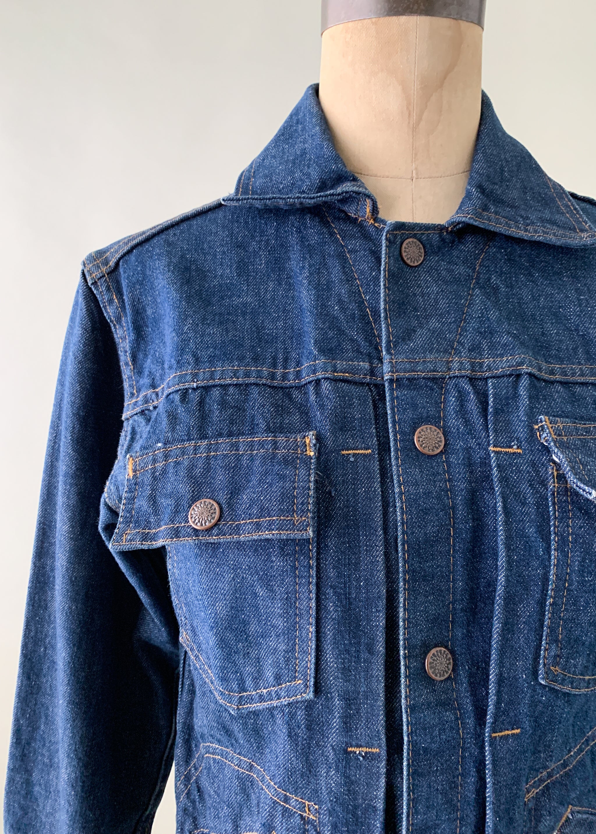 Vintage 1970s Denim Jacket - Raleigh Vintage