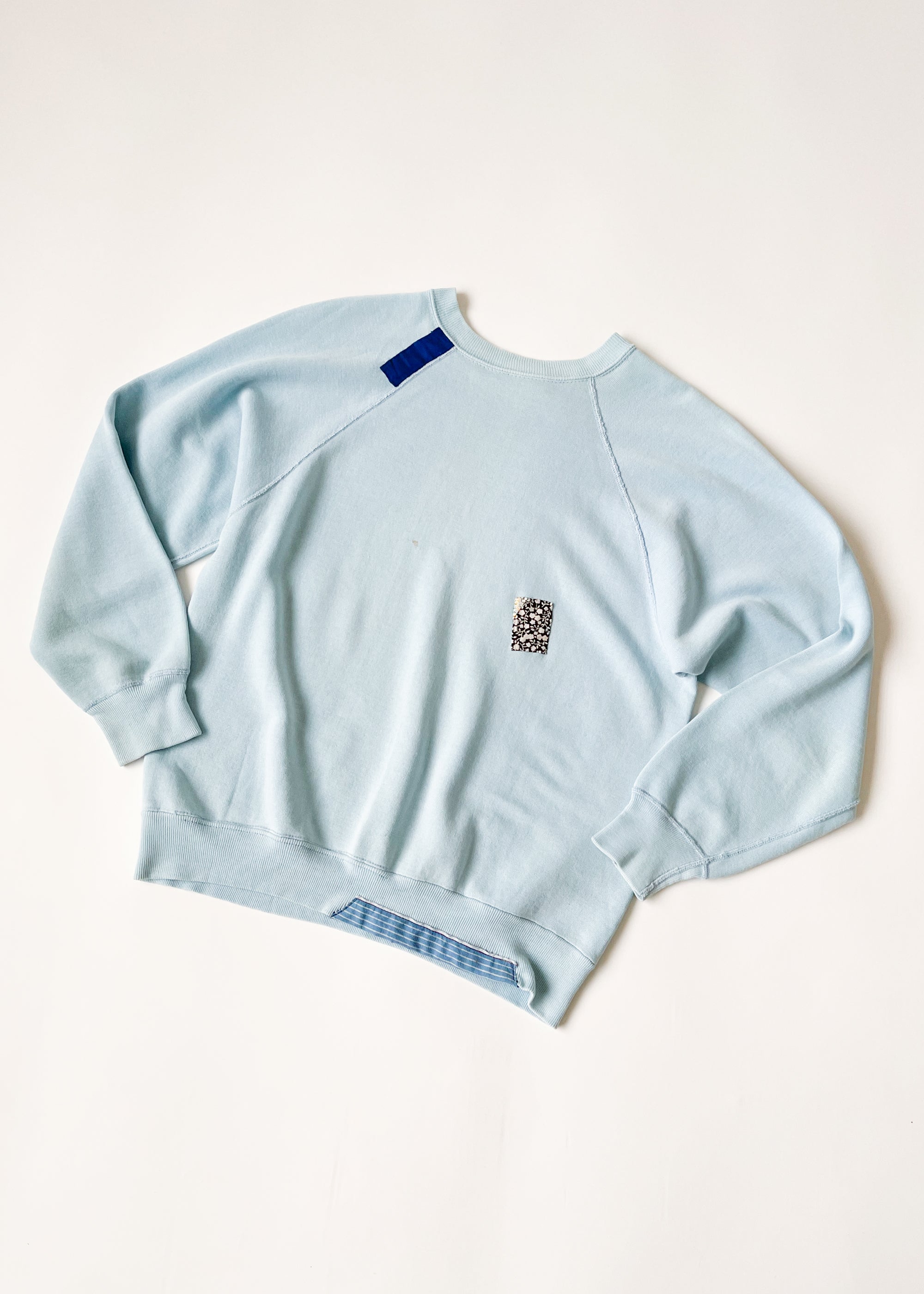 Vintage 1970s Patched Sweatshirt