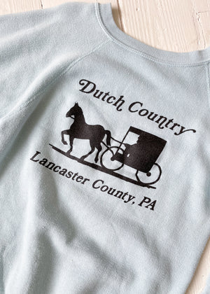 Vintage 1980s Dutch Country Sweatshirt