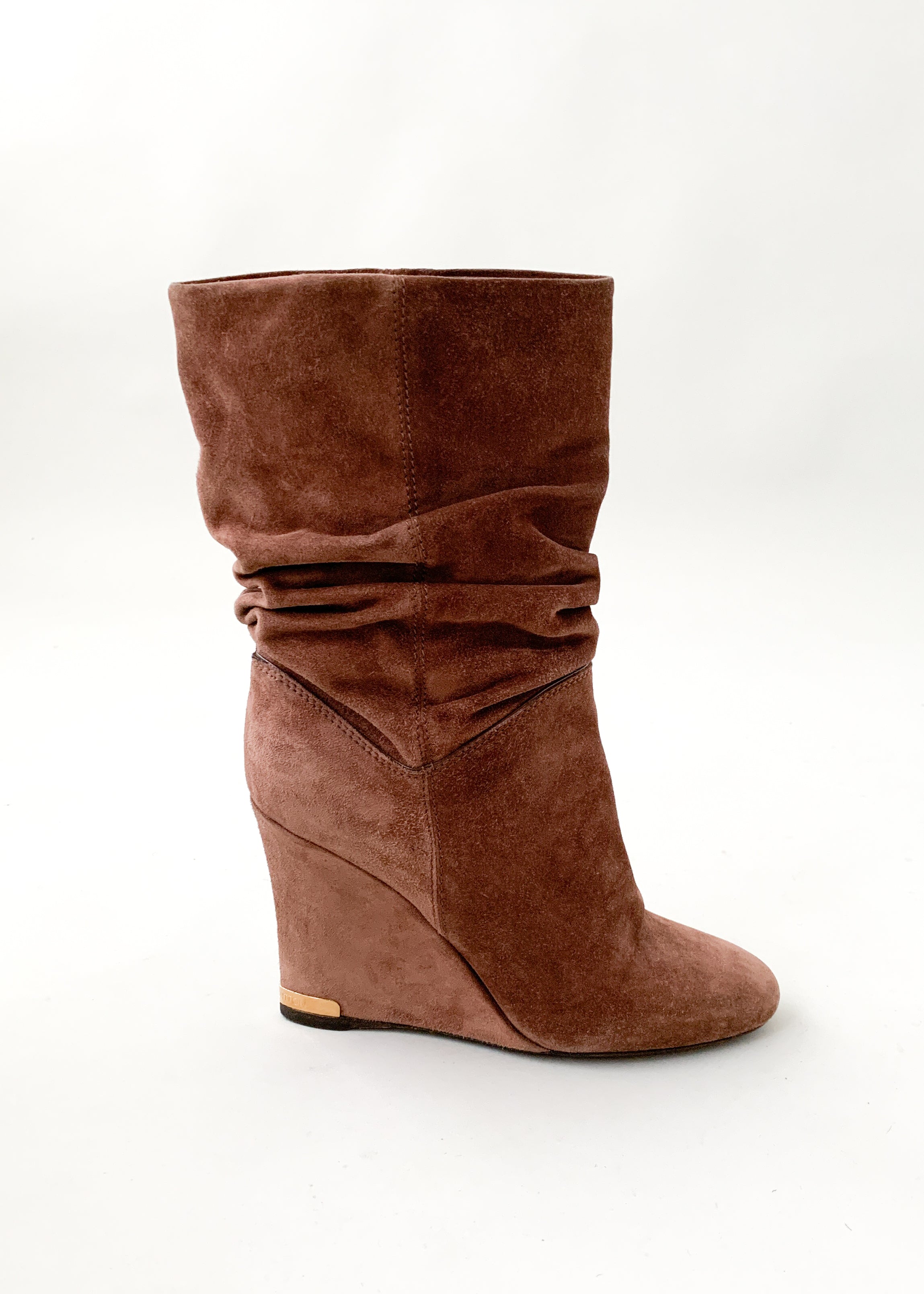 Vintage Louis Vuitton Suede Boots