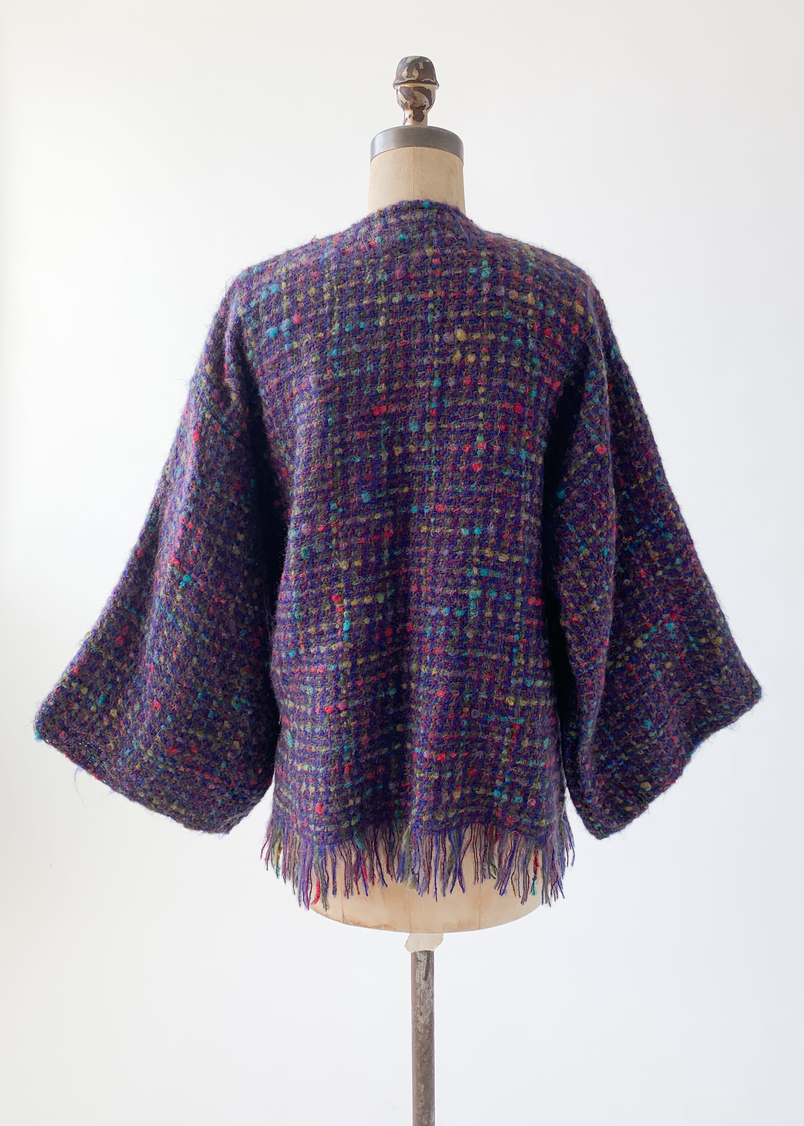 Vintage 1980s Gil Aimbez Woven Cardigan