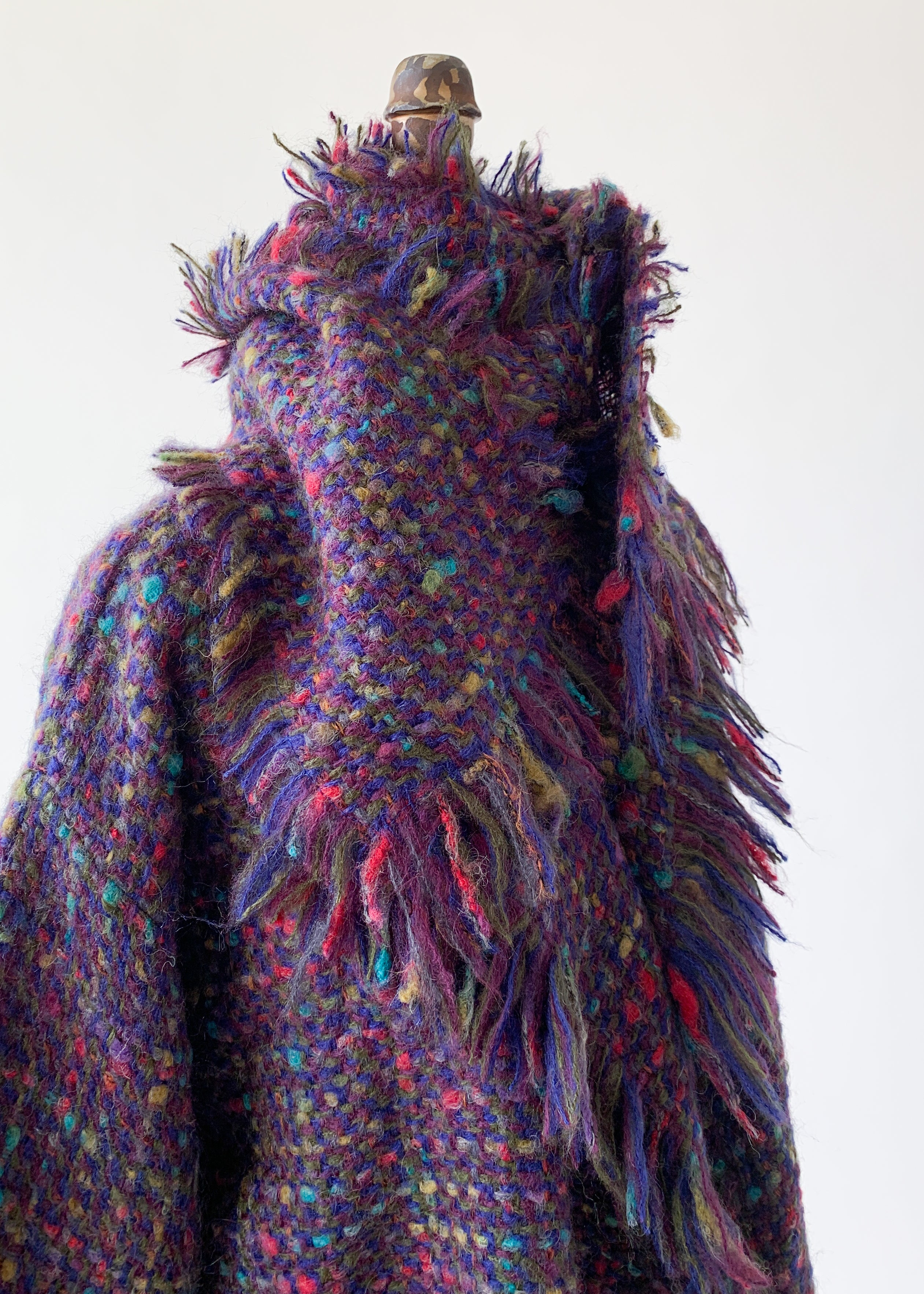 Vintage 1980s Gil Aimbez Woven Cardigan