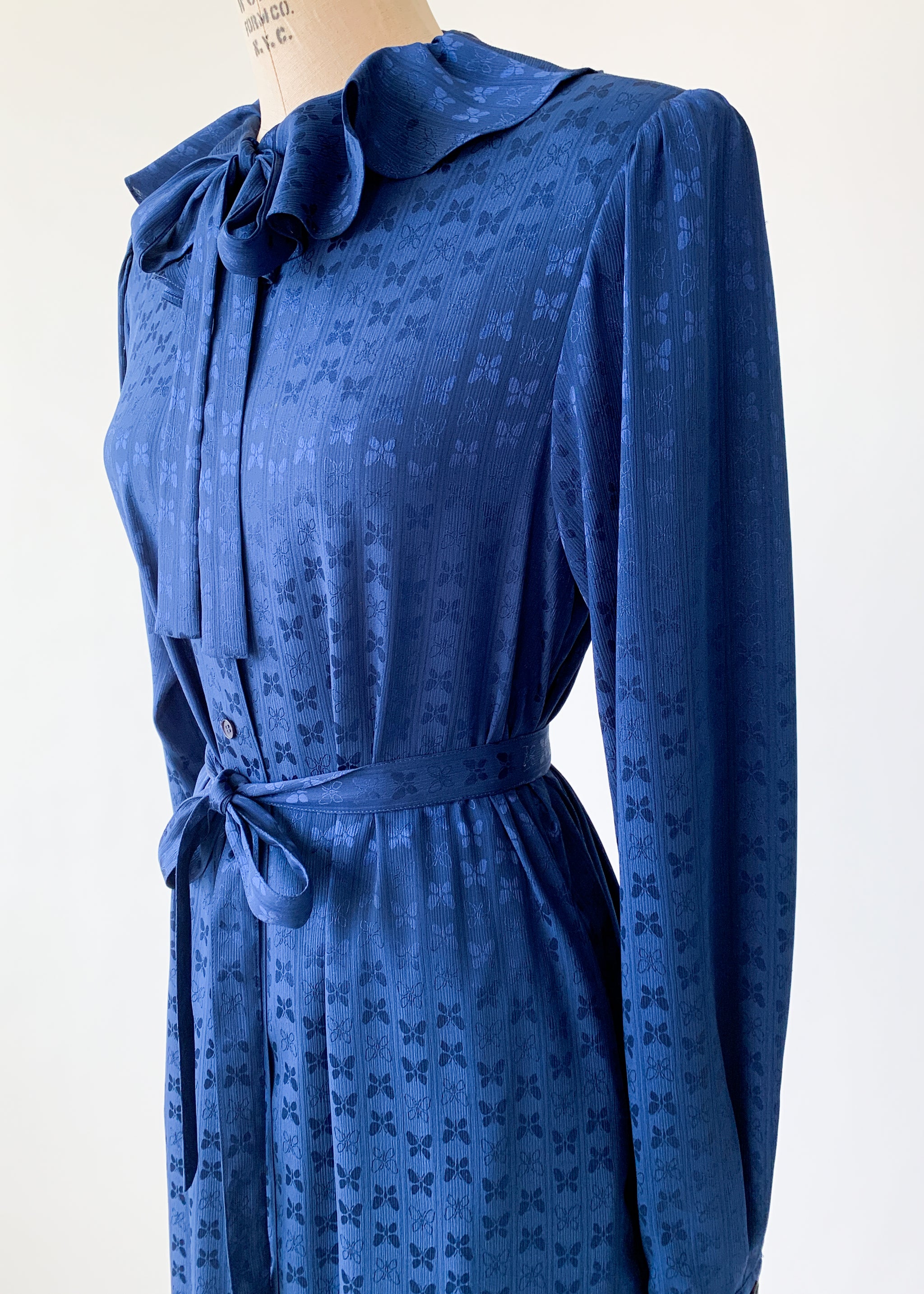 Vintage 1980s Hanae Mori Lounge Pantsuit Set
