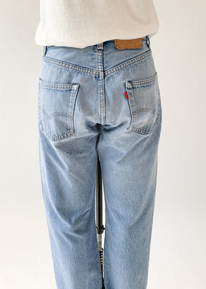 Vintage 1980s Levi's 501 Patched Jeans