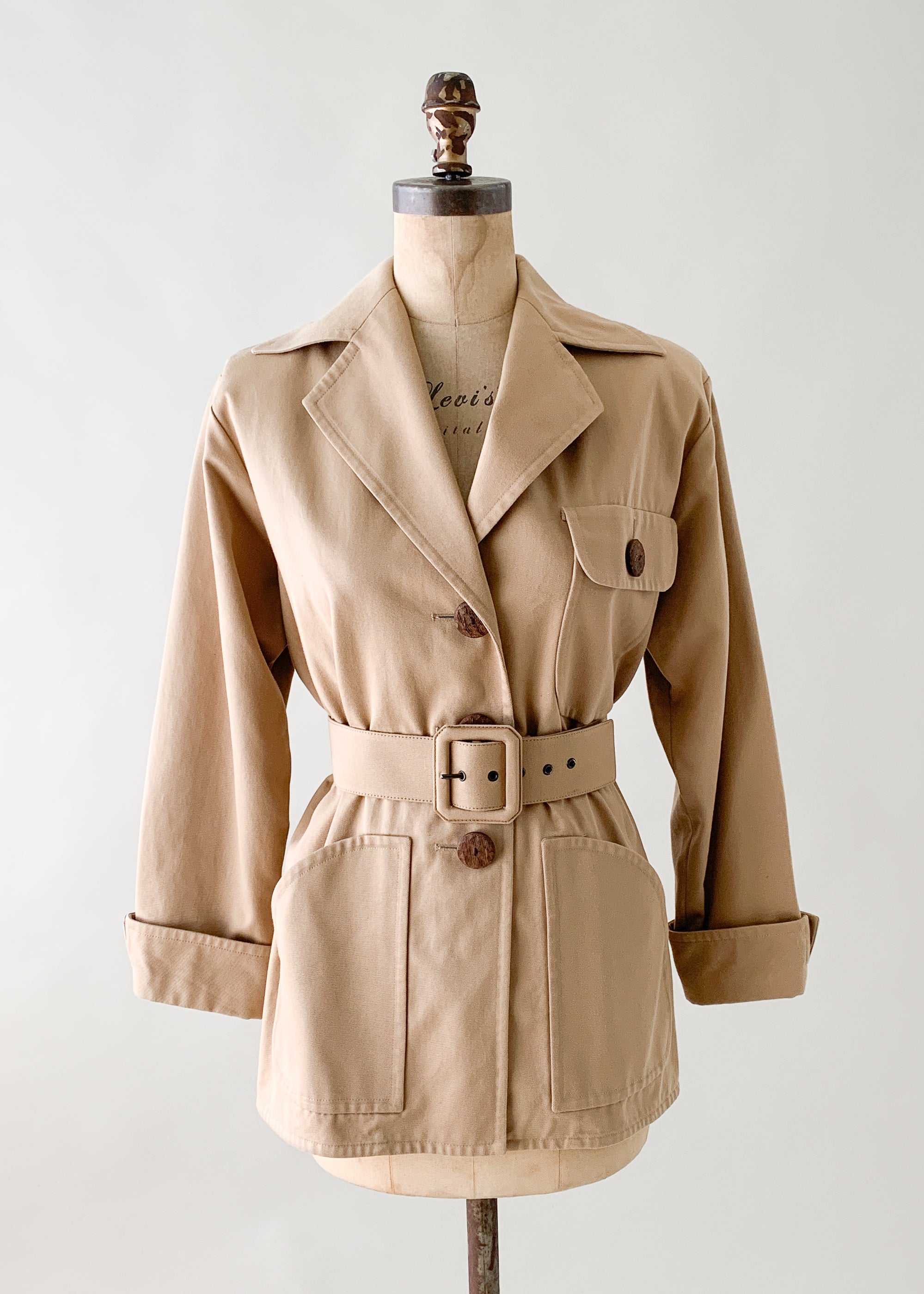 Vintage online safari jacket