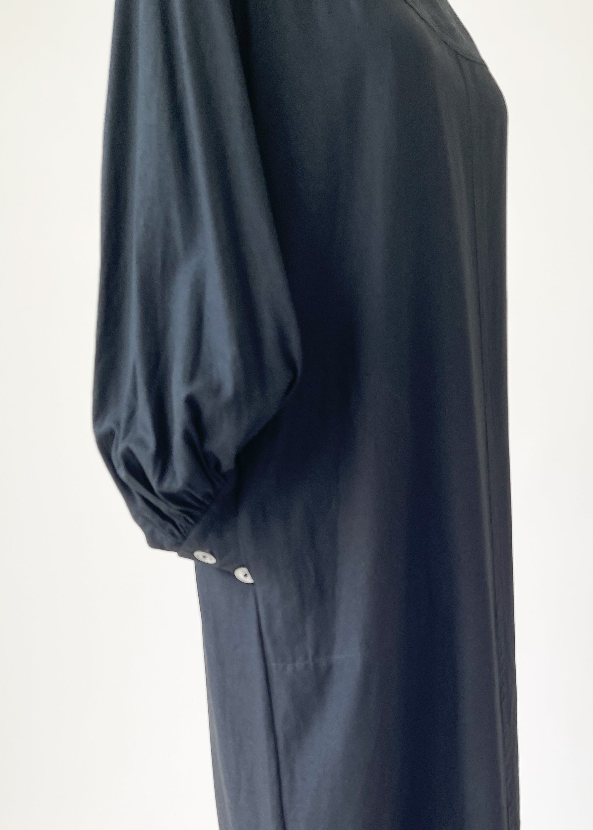 Vintage 1980s YSL Raw Silk Dress