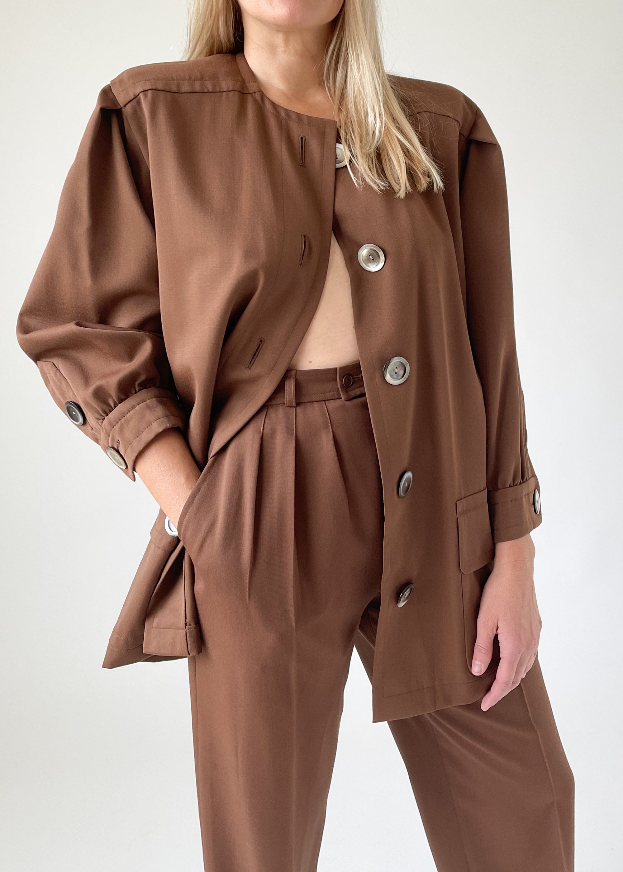 Vintage 1980s Yves Saint Laurent Pant Suit