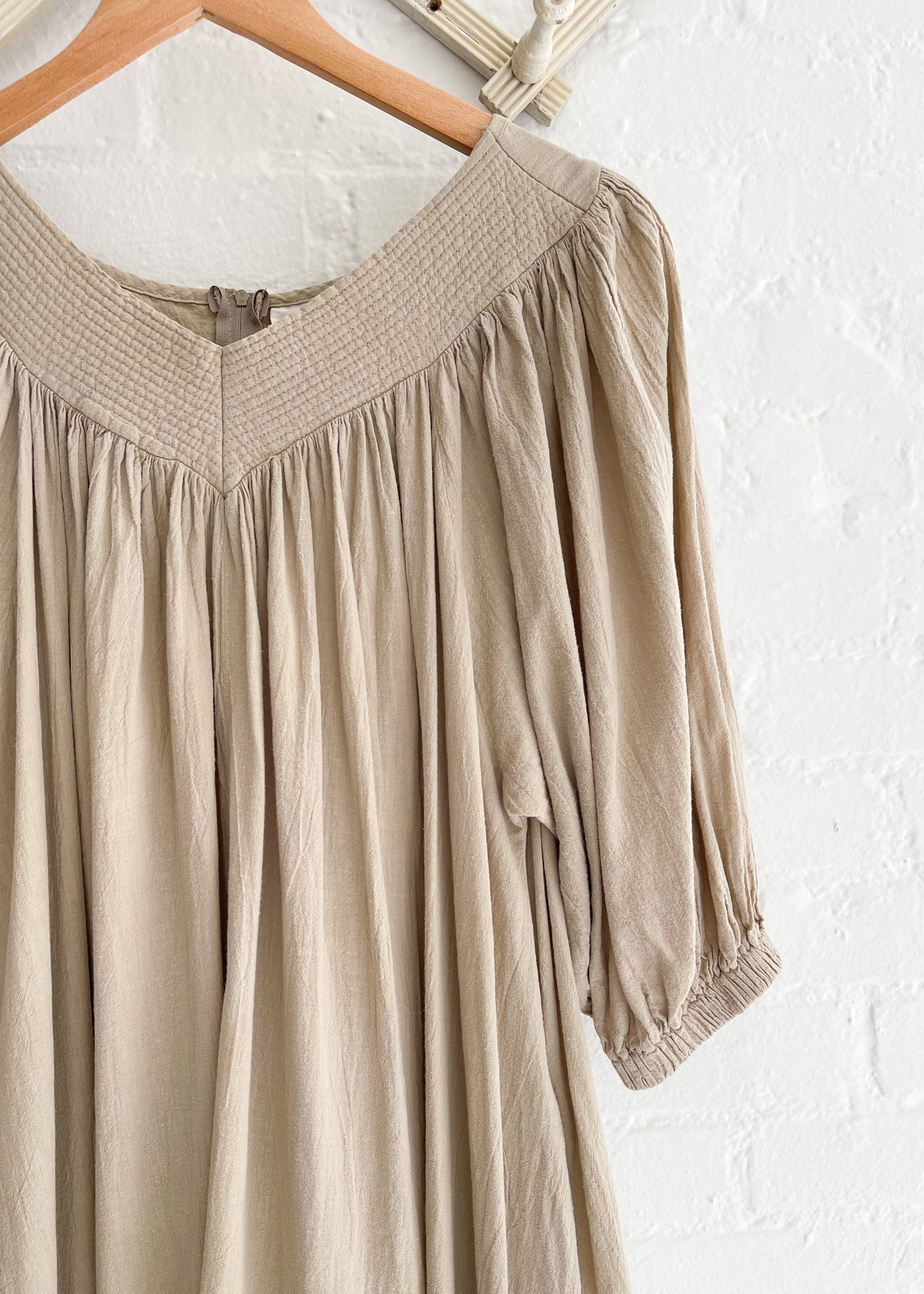 Vintage 1970s Everyday Neutrals Dress