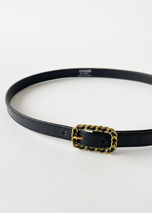 Vintage 1995 Chanel Thin Belt