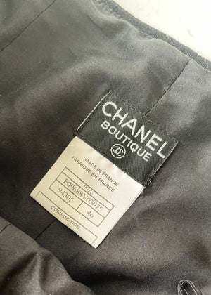 Vintage Chanel Wool Sailor Pants - Raleigh Vintage