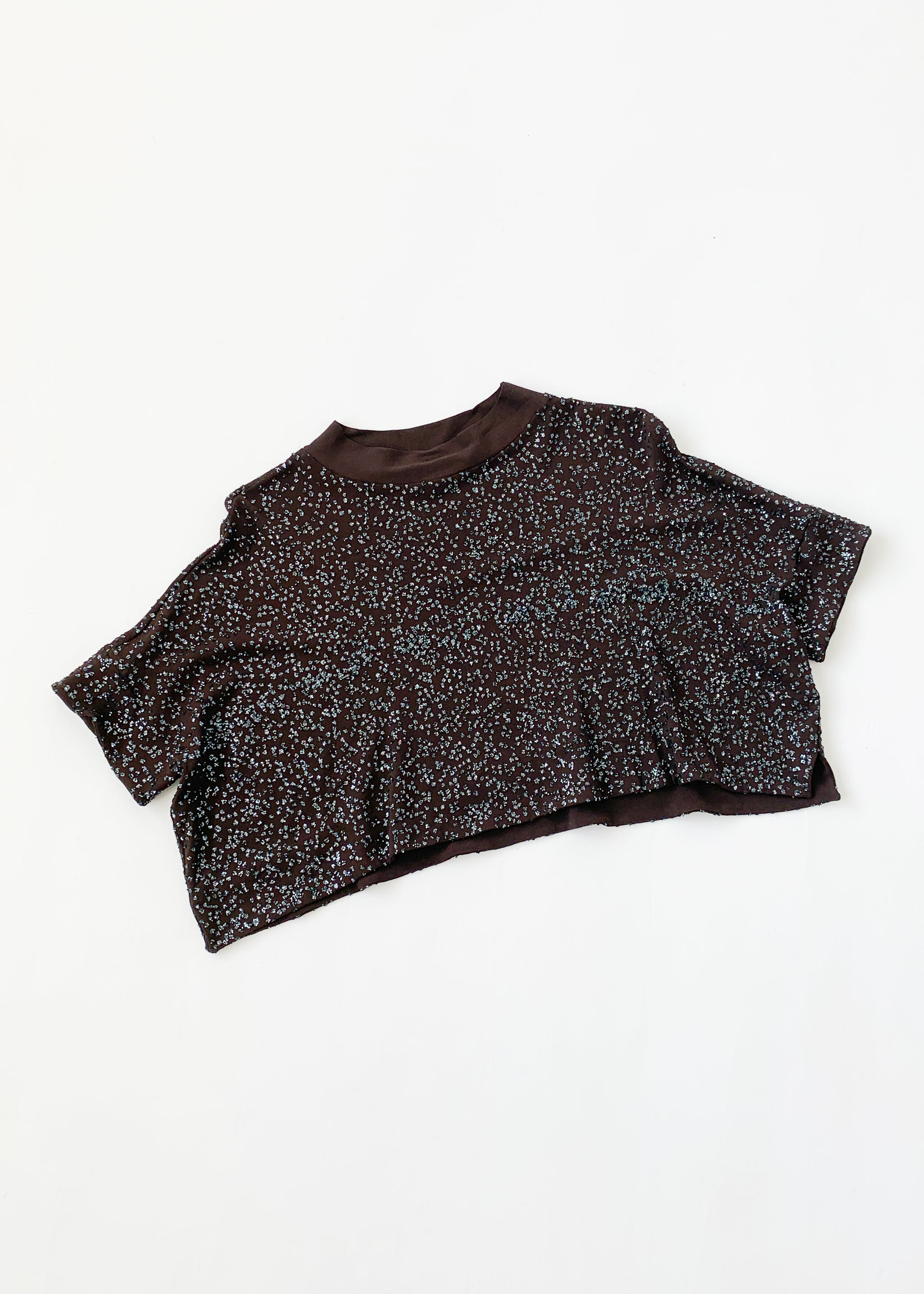 Vintage 1990s Romeo Gigli Glitter Top