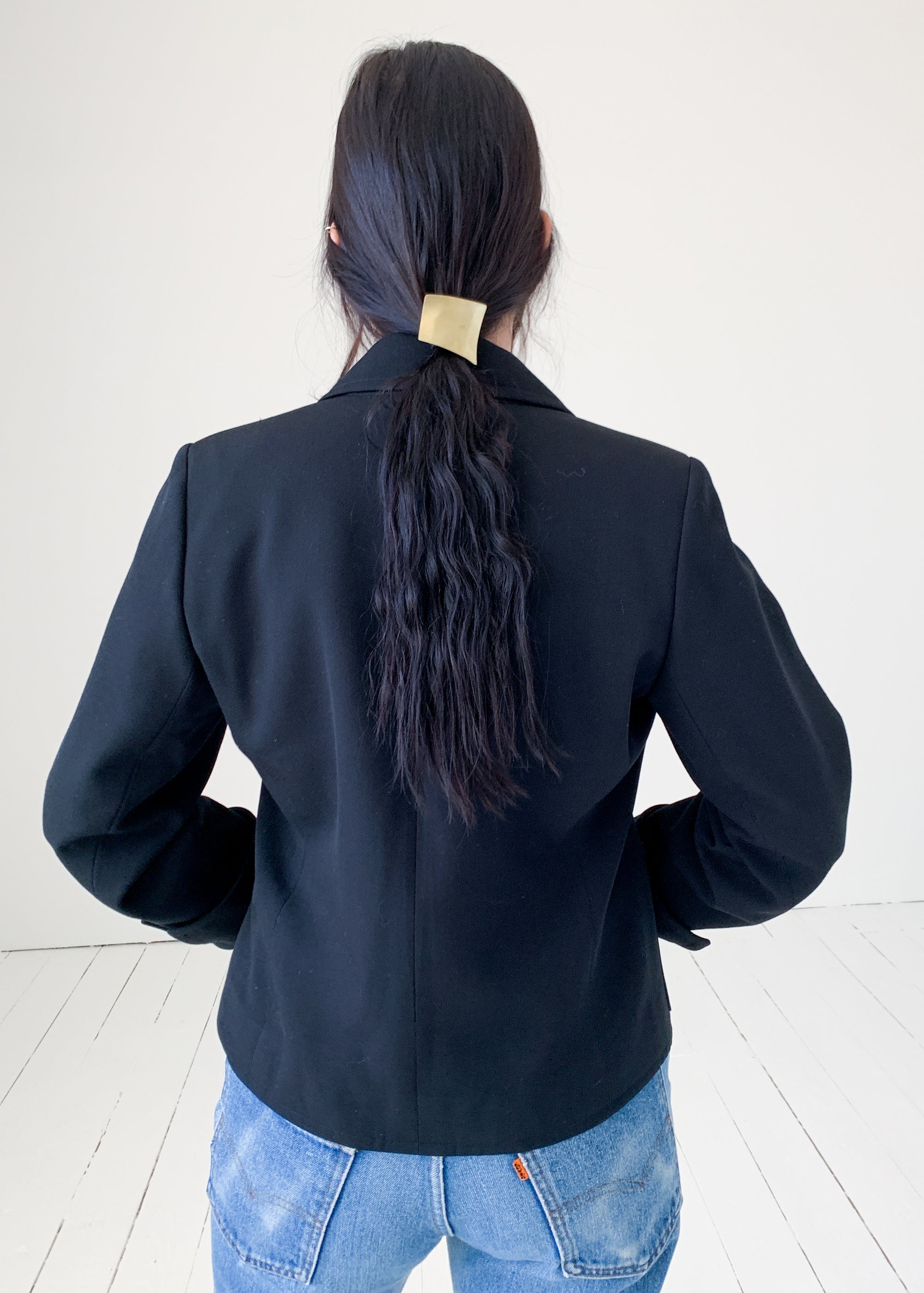 Vintage 1980s YSL Cropped Jacket