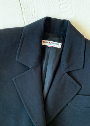 Vintage 1980s YSL Cropped Jacket