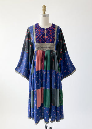 Vintage Afghani Patchwork Dress