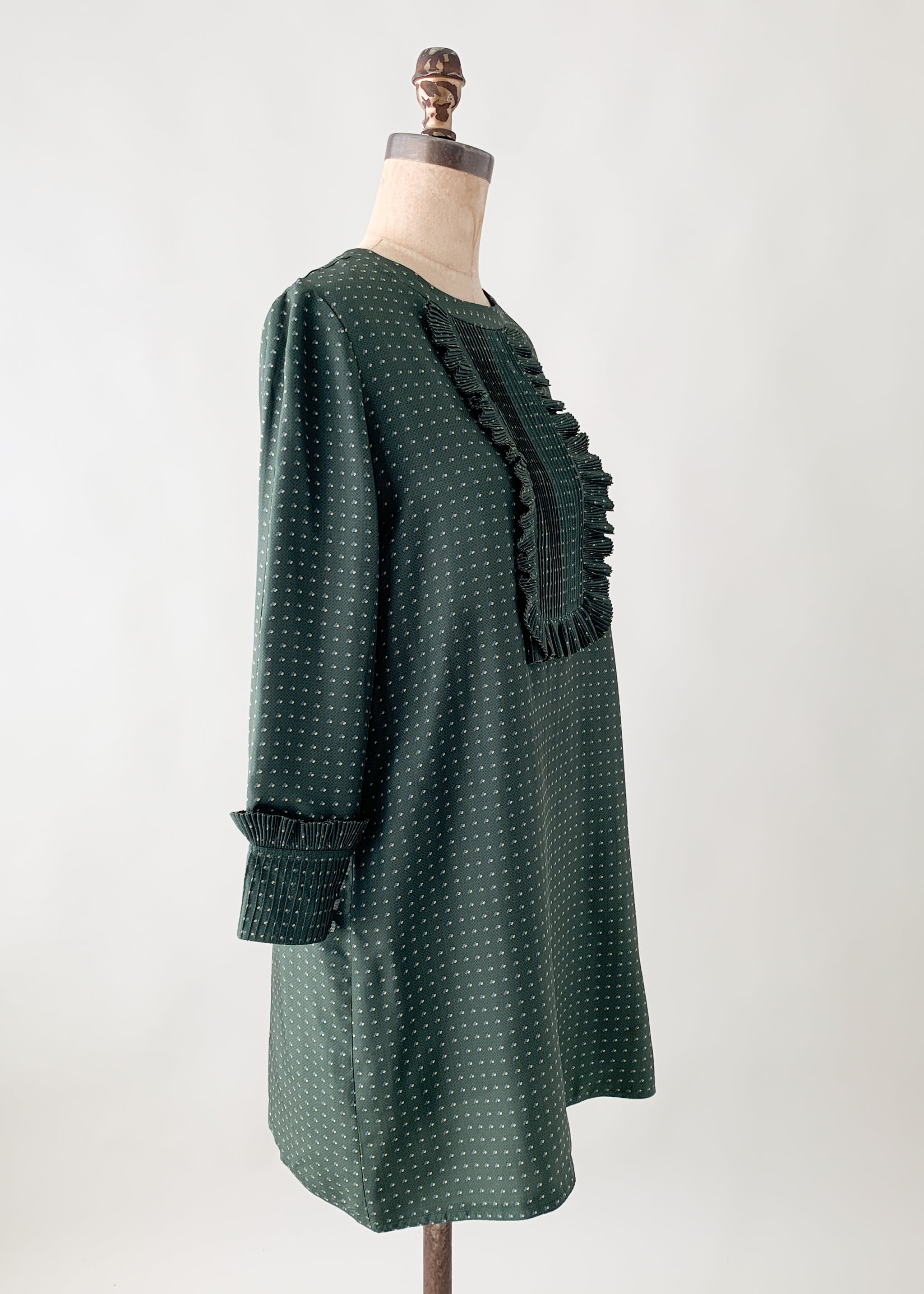 Vintage 1970s Chloe Silk Mini Dress