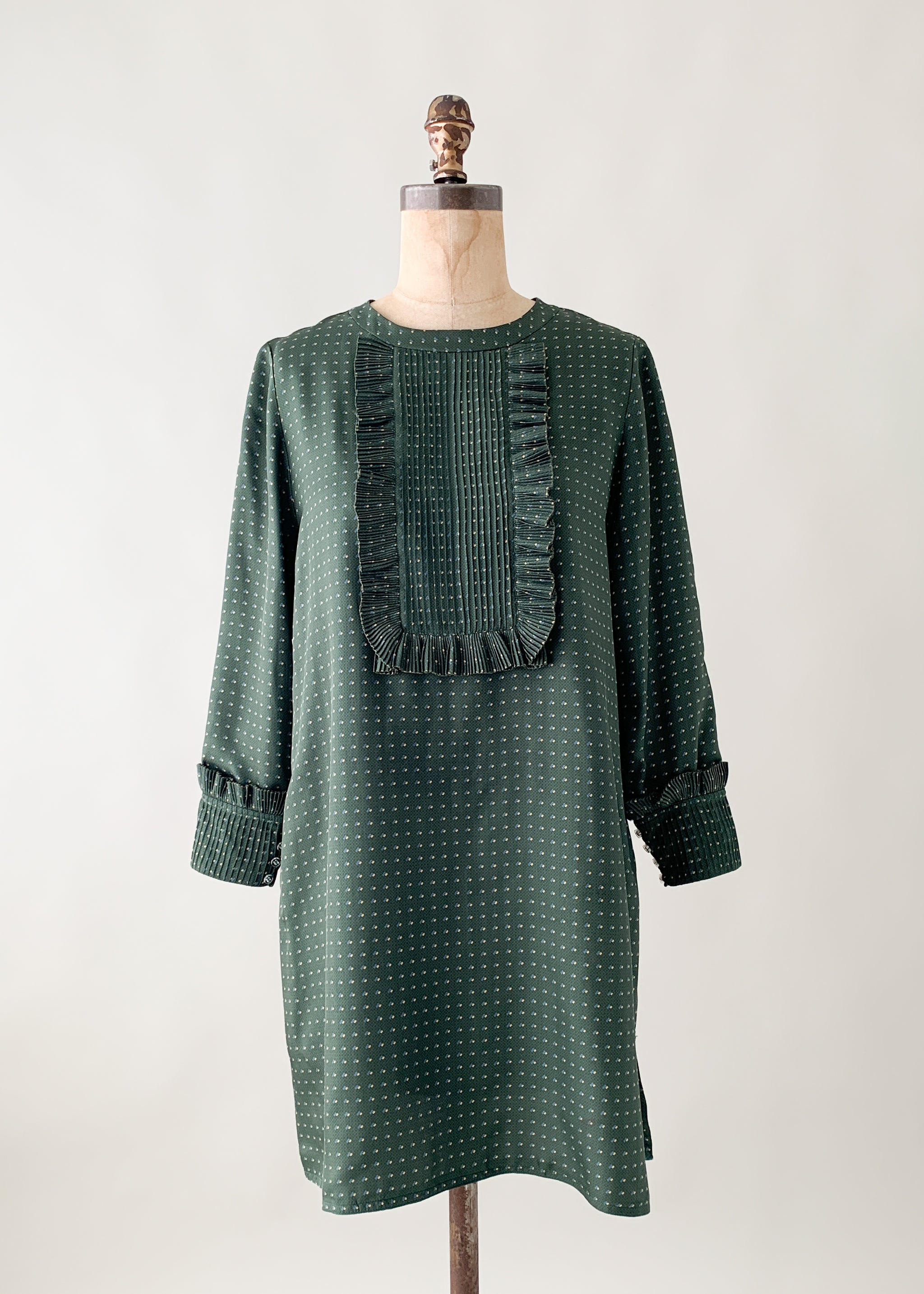 Vintage 1970s Chloe Silk Mini Dress