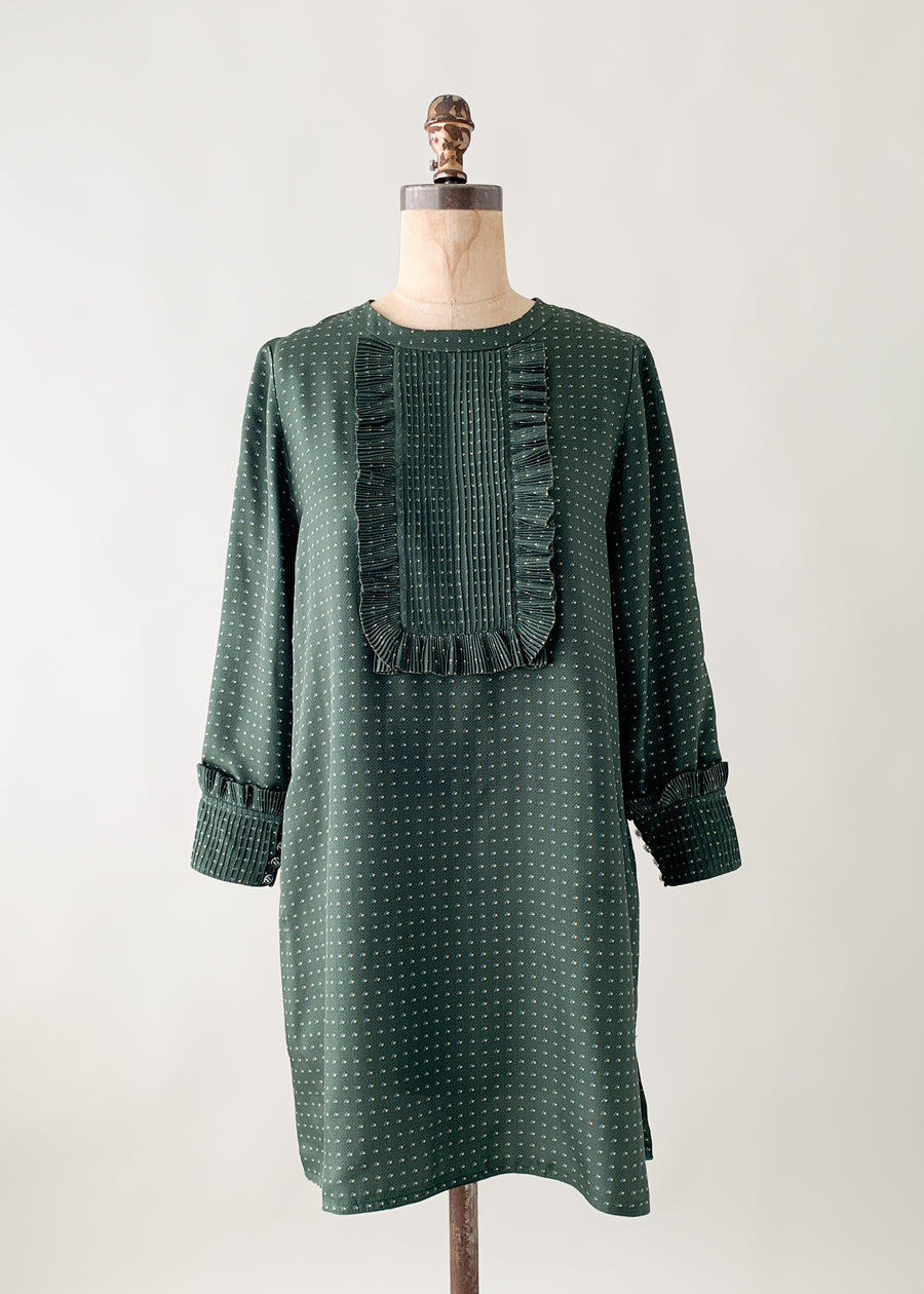 Vintage 1970s Chloe Silk Mini Dress