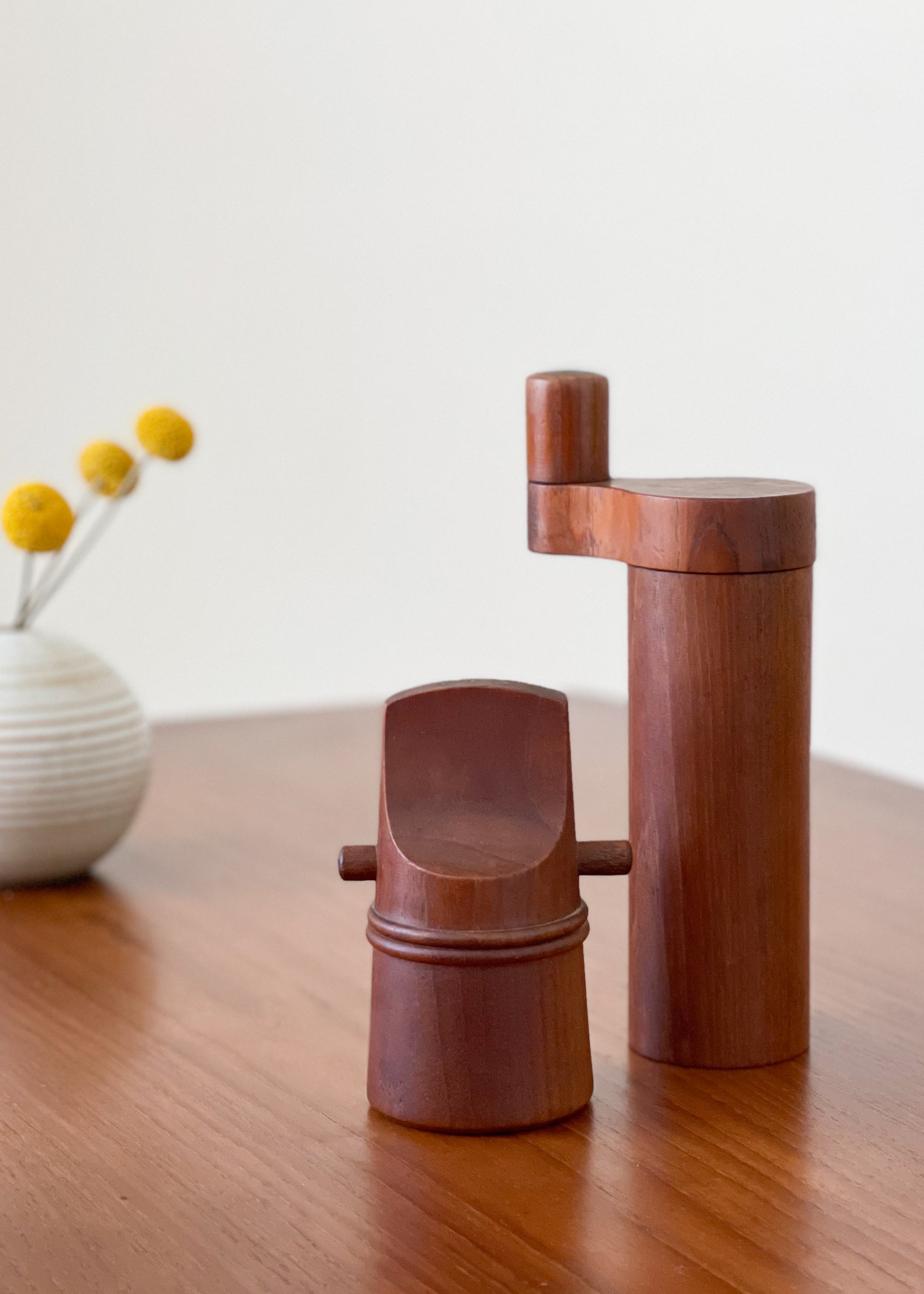Vintage Dansk Quistgaard Salt Shaker & Pepper Grinder