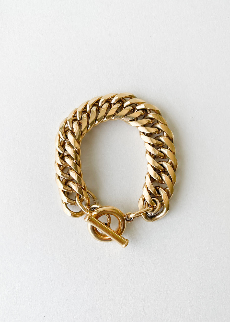 Vintage Givenchy Chunky Toggle Bracelet