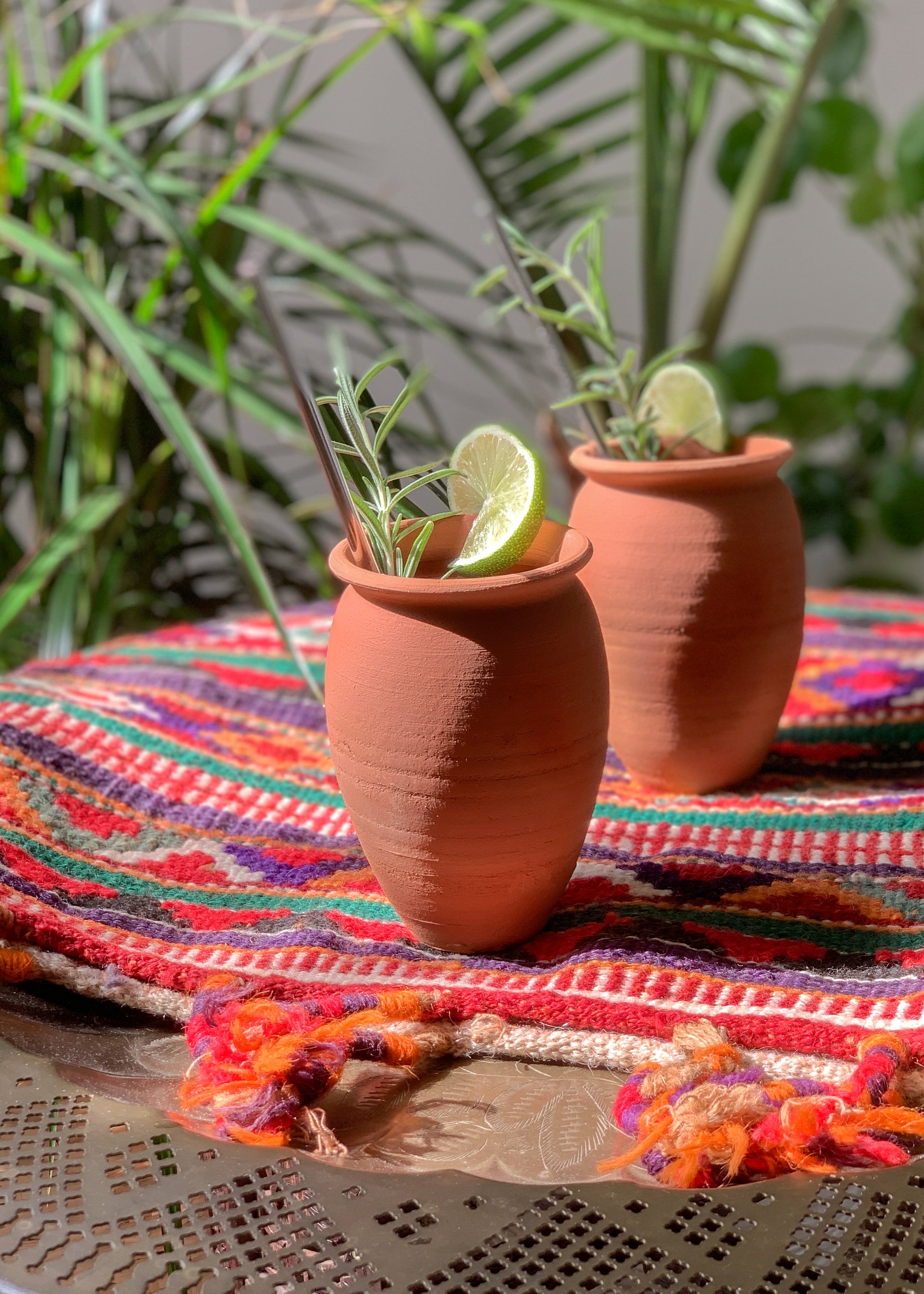 Mexican Clay Jarrito Cup Set