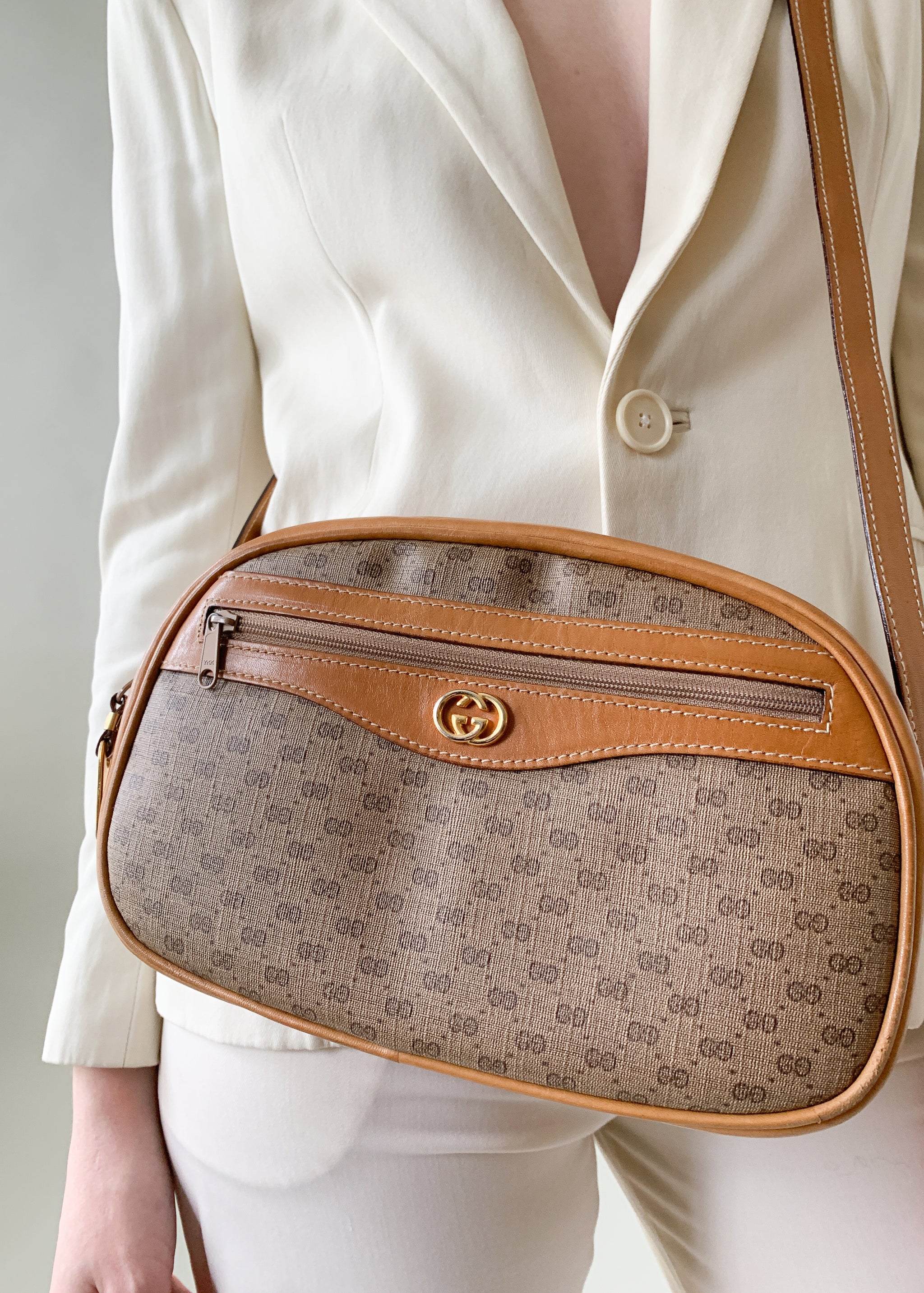 monogram crossbody purse