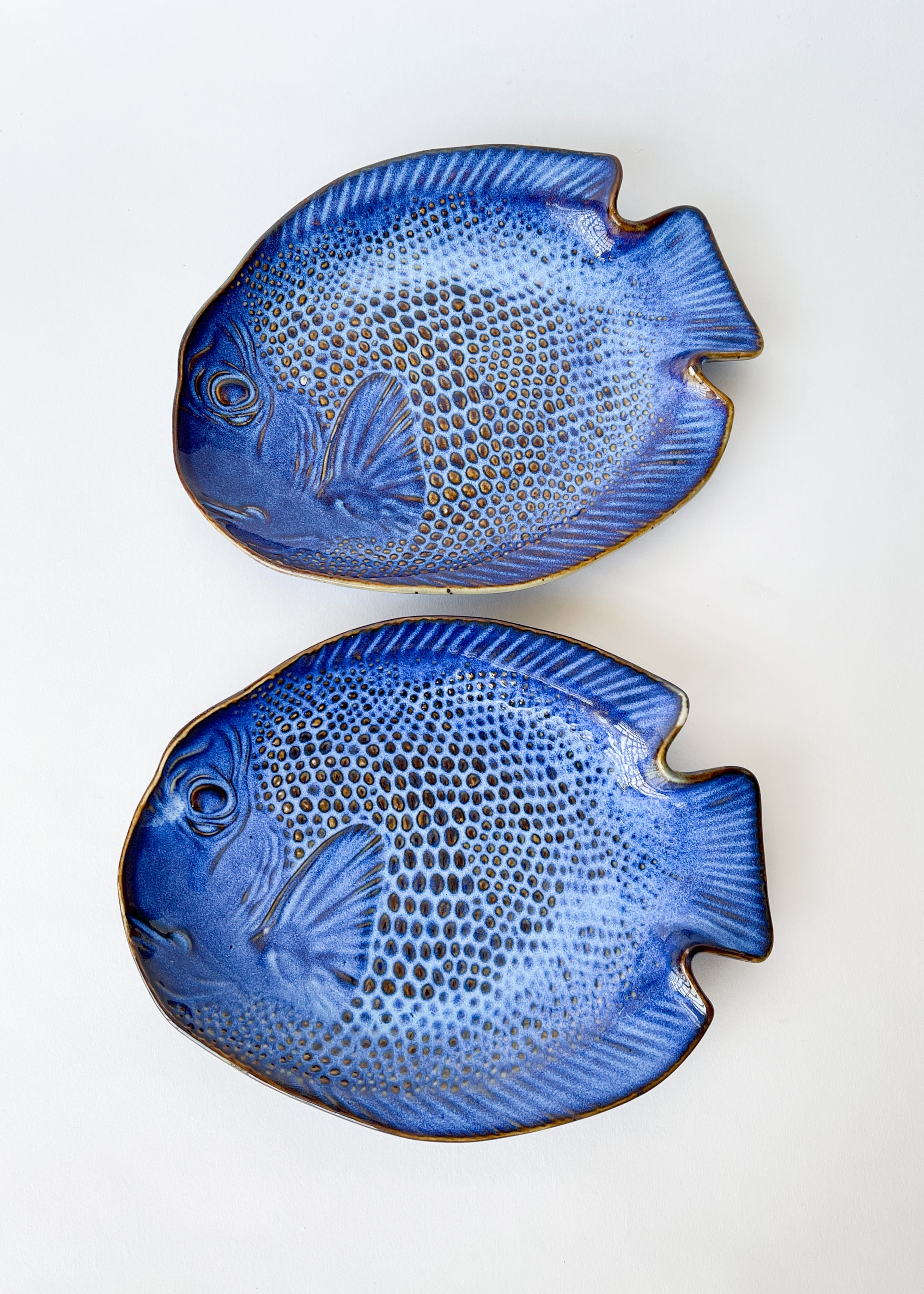 Vintage Japanese Fish Plate