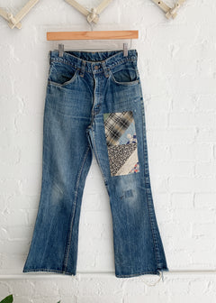 Levi's® Little Girls 4-6X 726 Patchwork Flare-Leg Jeans