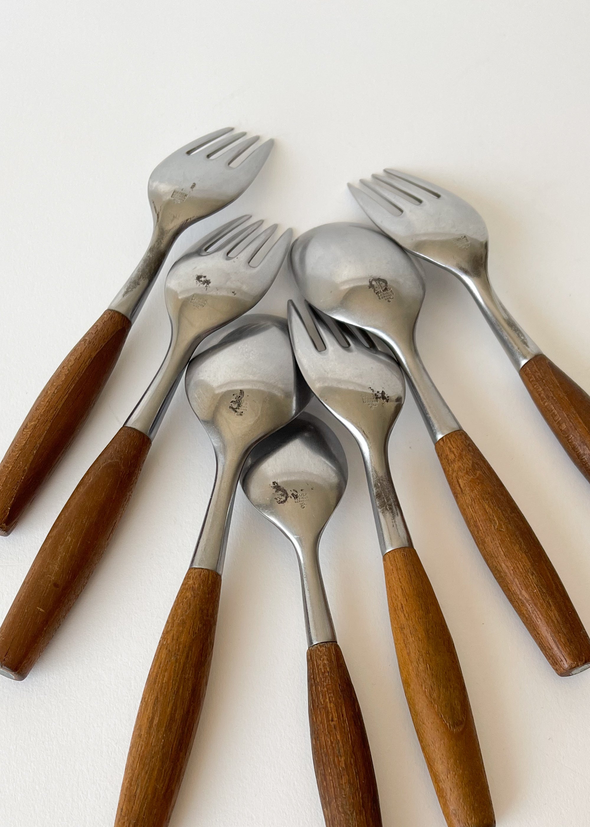 Vintage MCM Dansk Fjord Flatware Set
