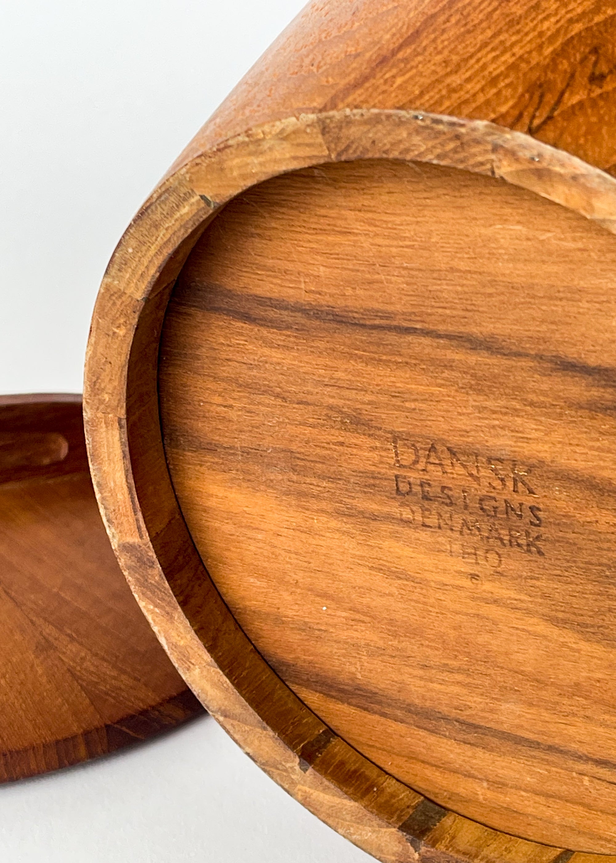 Vintage MCM Dansk Teak Large Ice Bucket by Jens Quistgaard