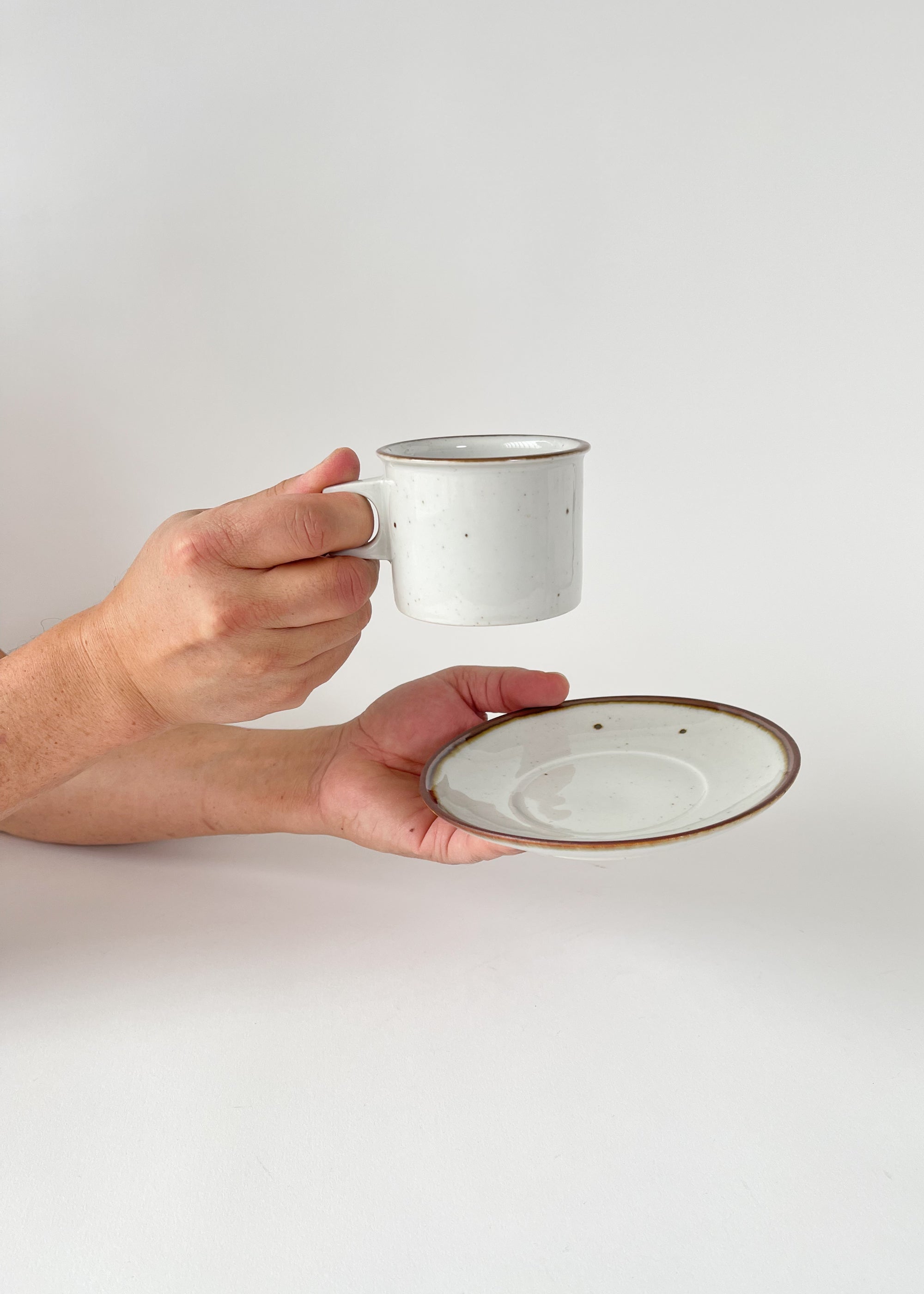 Vintage MCM Dansk Coffee Cup Set