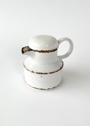 Vintage MCM Tea for One Ceramic Teapot